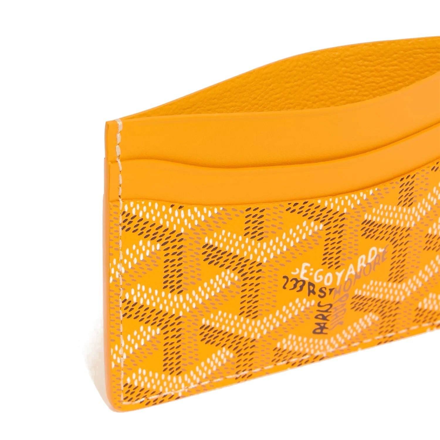 Classic Bi-Fold Card Holder - Yellow - 14