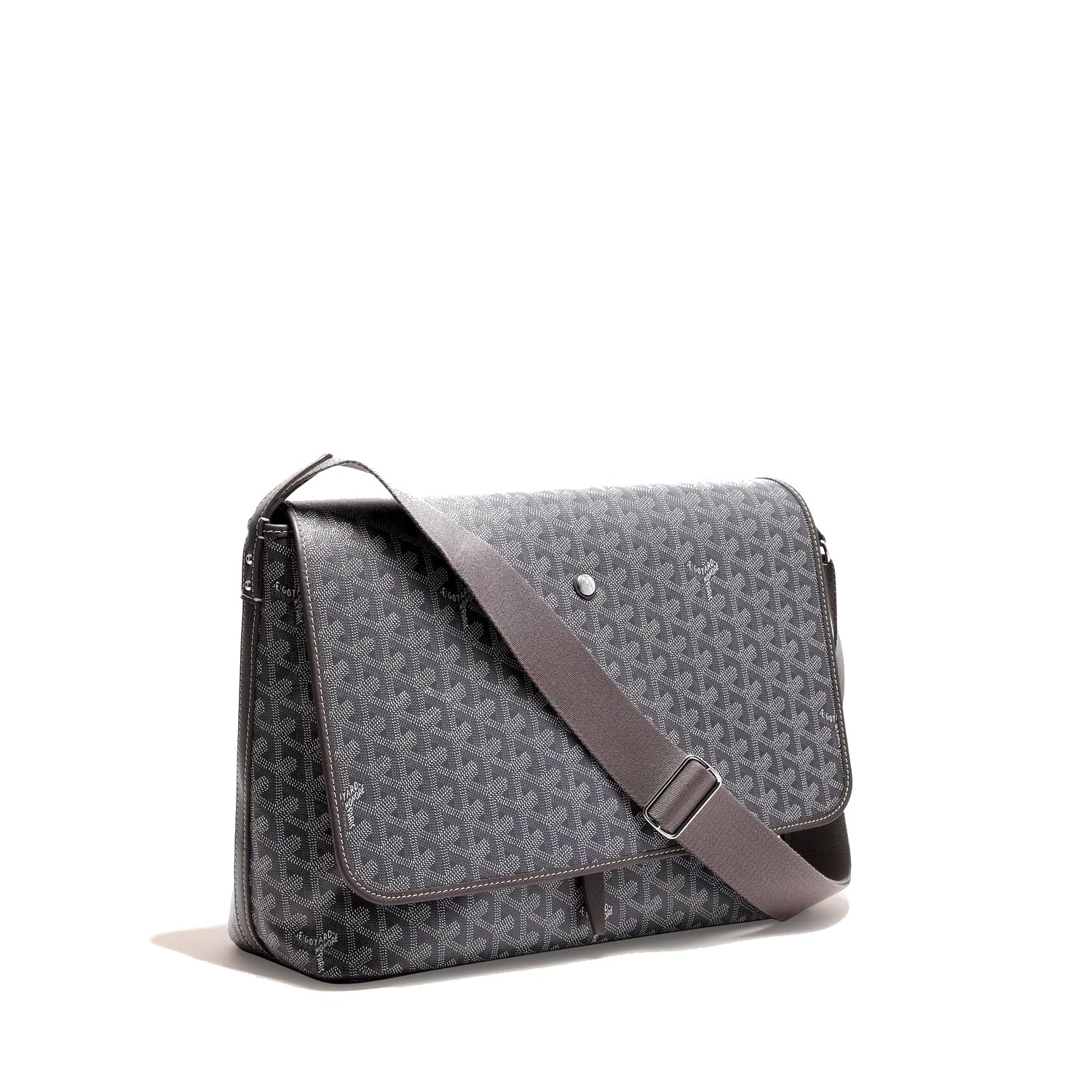 Classic Messenger Bag - Medium - Grey