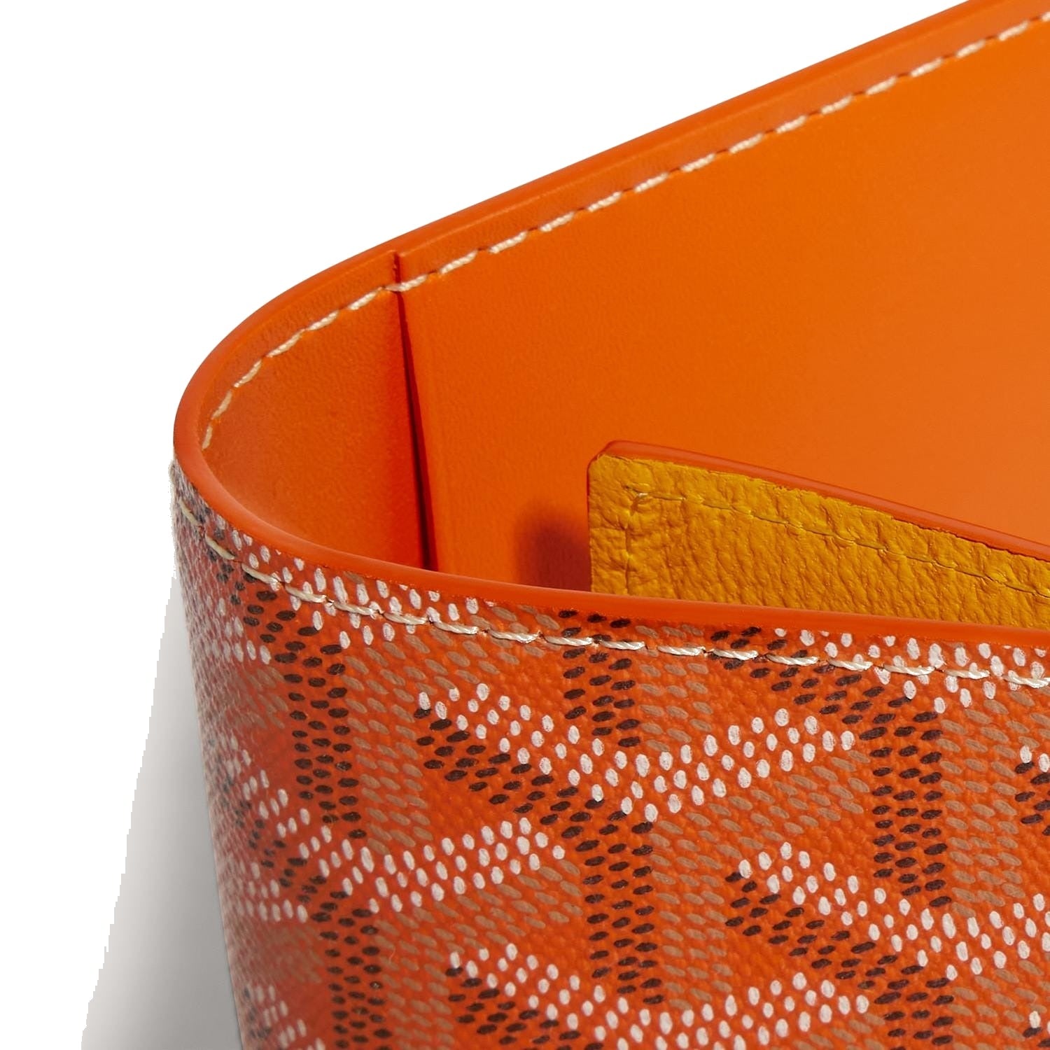 Canvas Passport Cover - Orange - 12