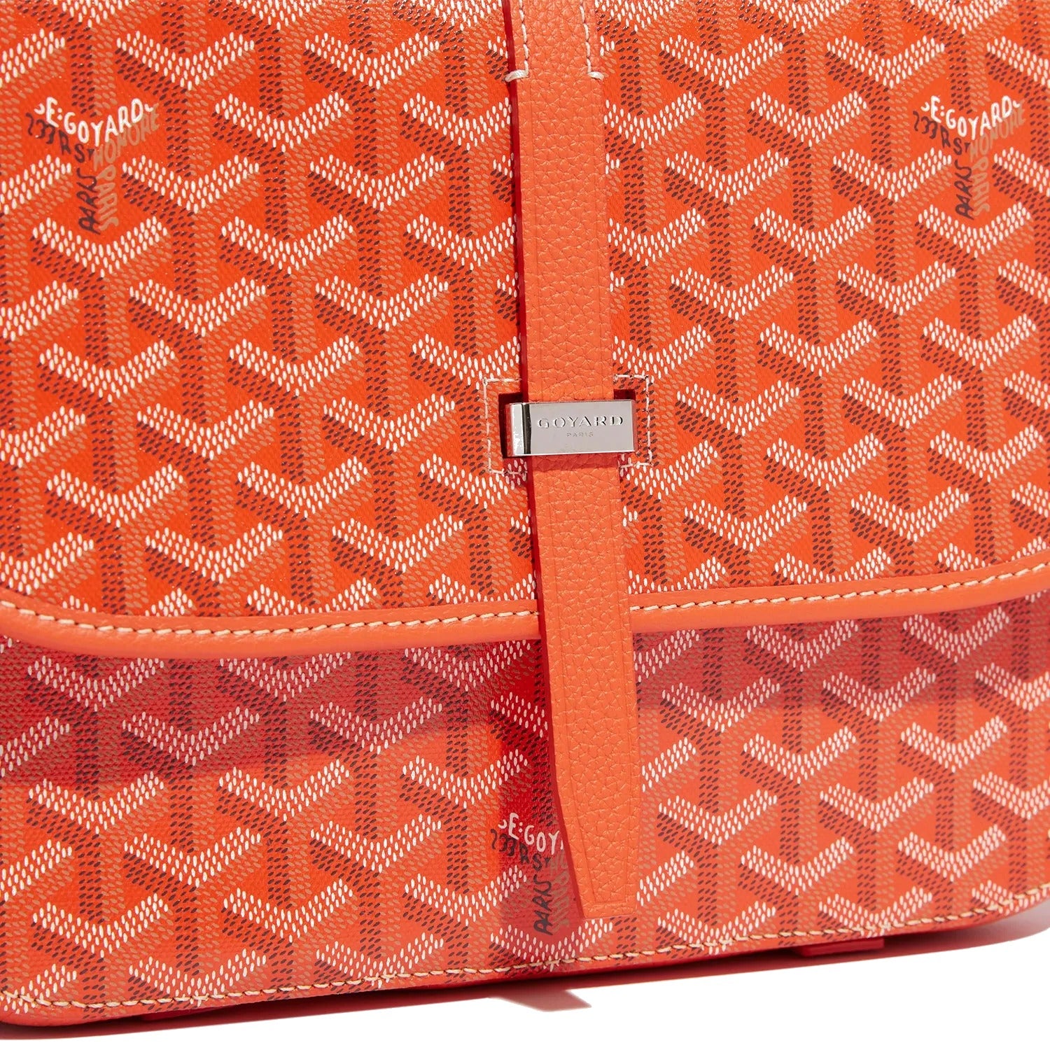 Canvas Crossbody Messenger - Medium - Orange - 20