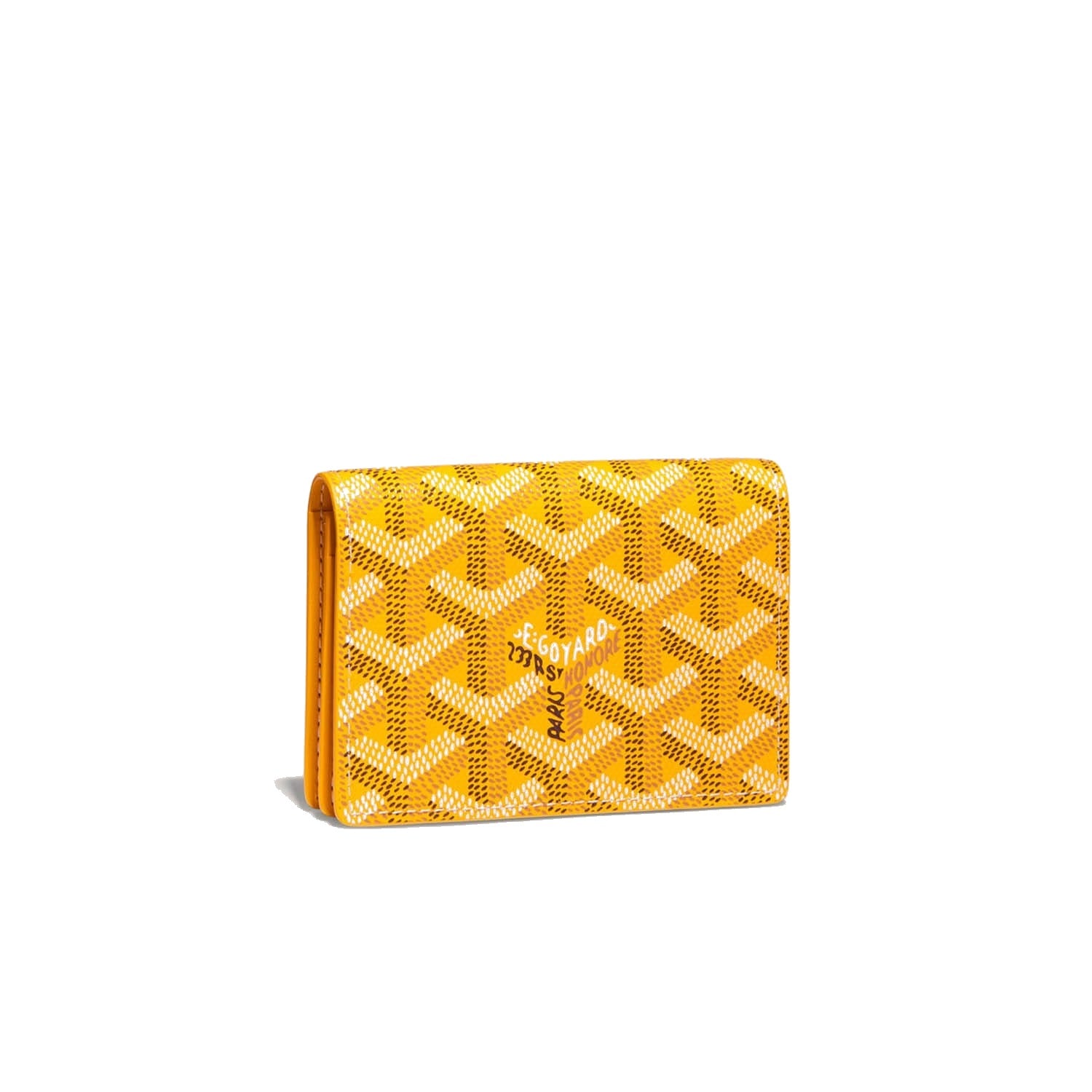 Zip-Around Card Wallet - Yellow