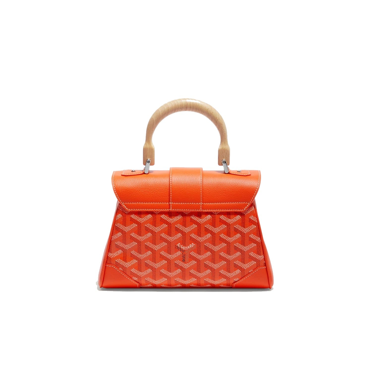 Soft Leather Mini Crossbody Bag - Orange - 18