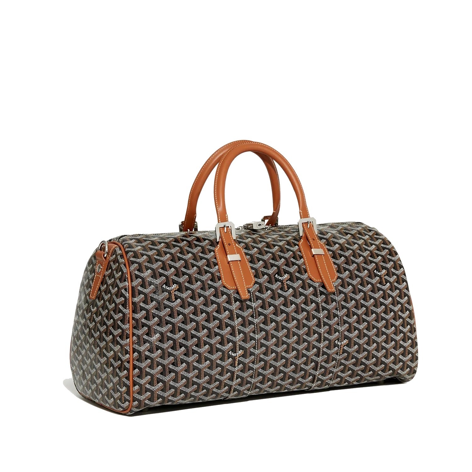 Canvas Travel Duffel - 45cm - Black & Tan