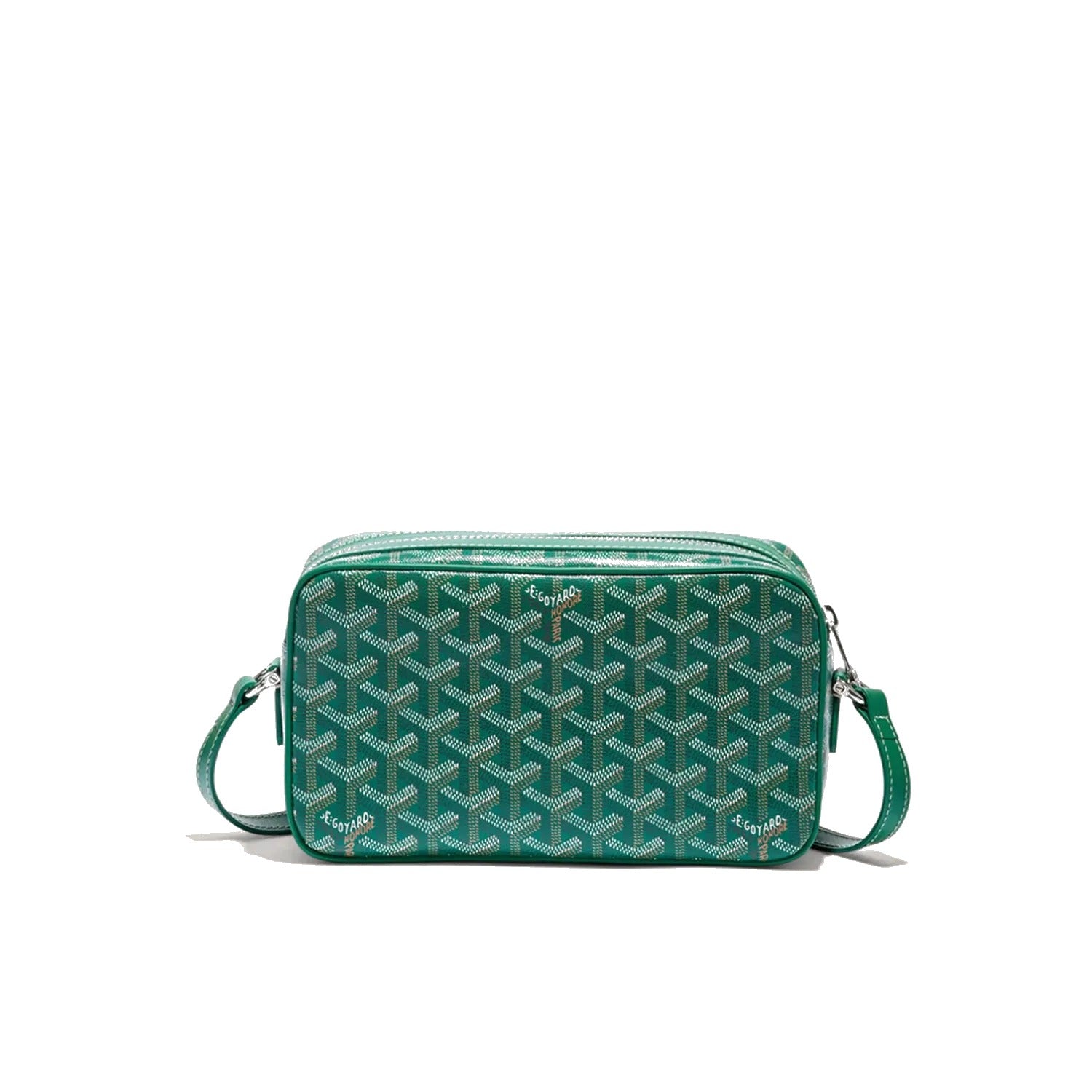 Compact Crossbody Flap Bag - Green - 23