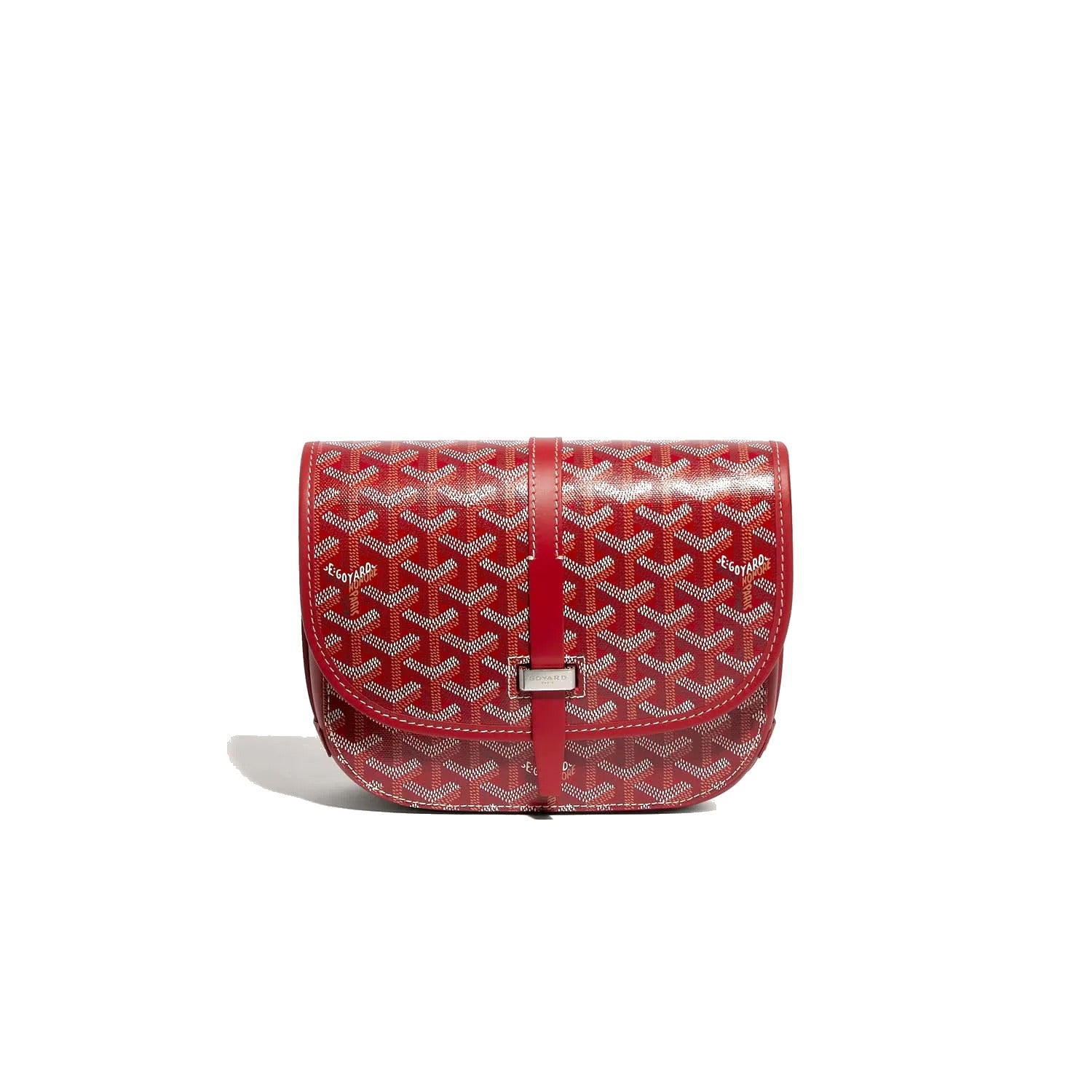 Canvas Crossbody Messenger - Small - Red - 12