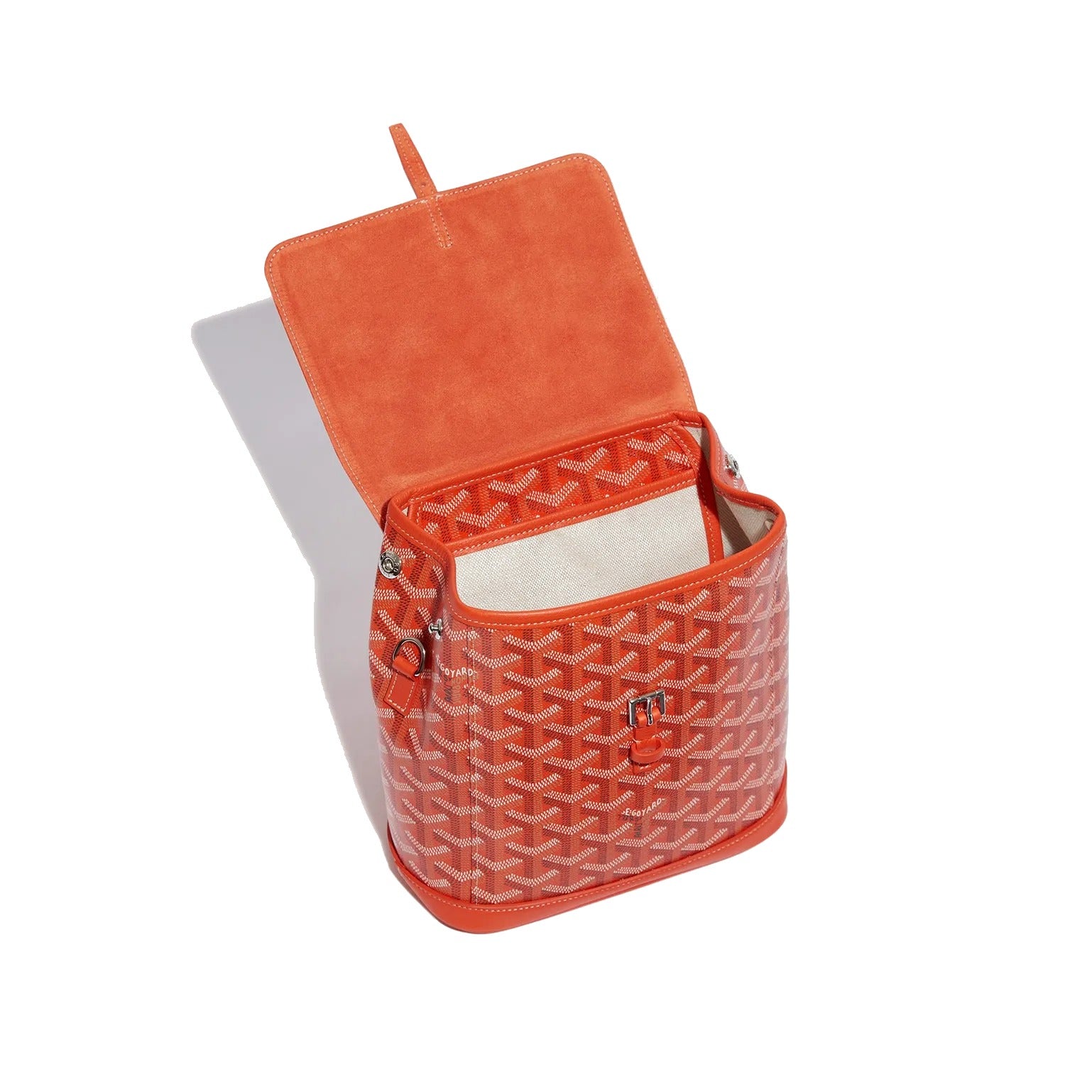 Mini Canvas Backpack - Orange - 20