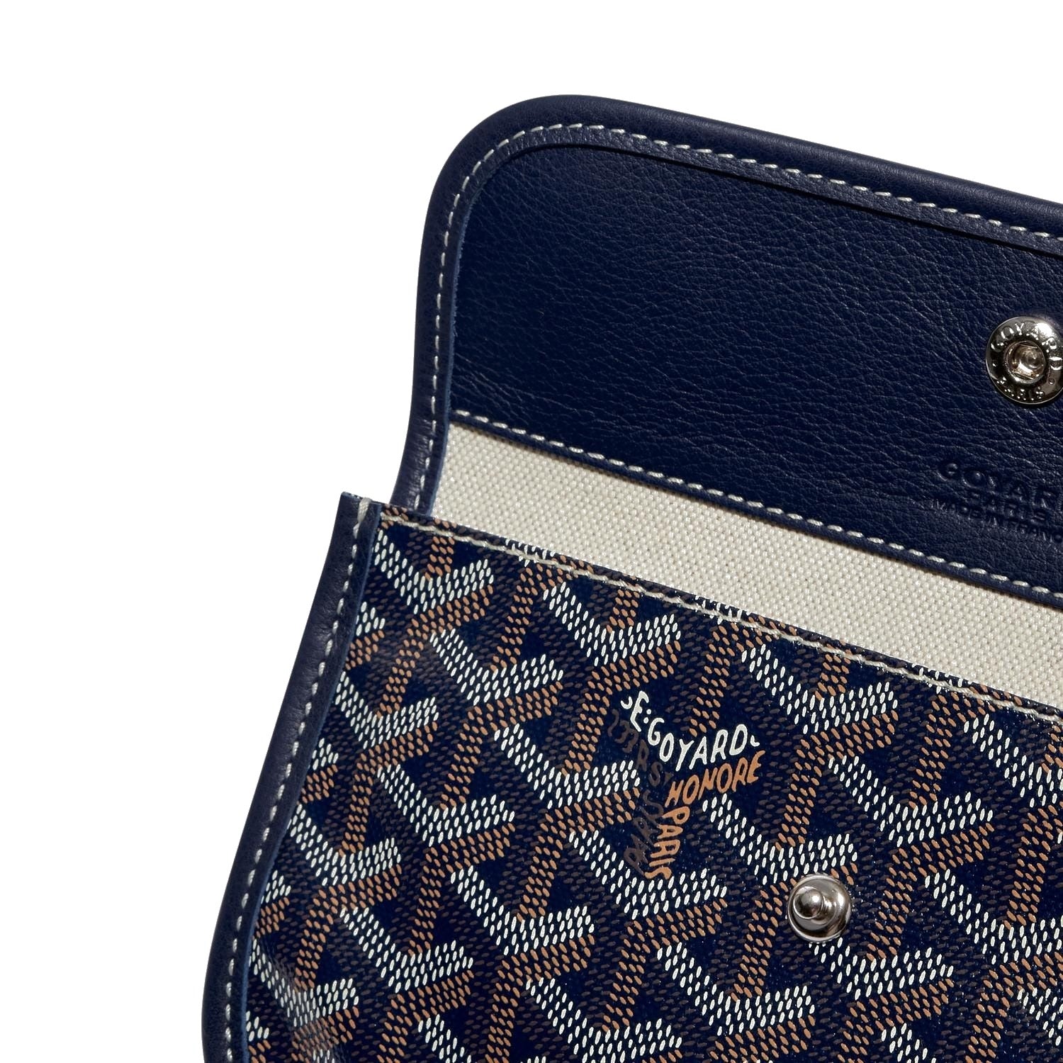 Slouchy Hobo Shoulder Bag - Navy Blue - 48