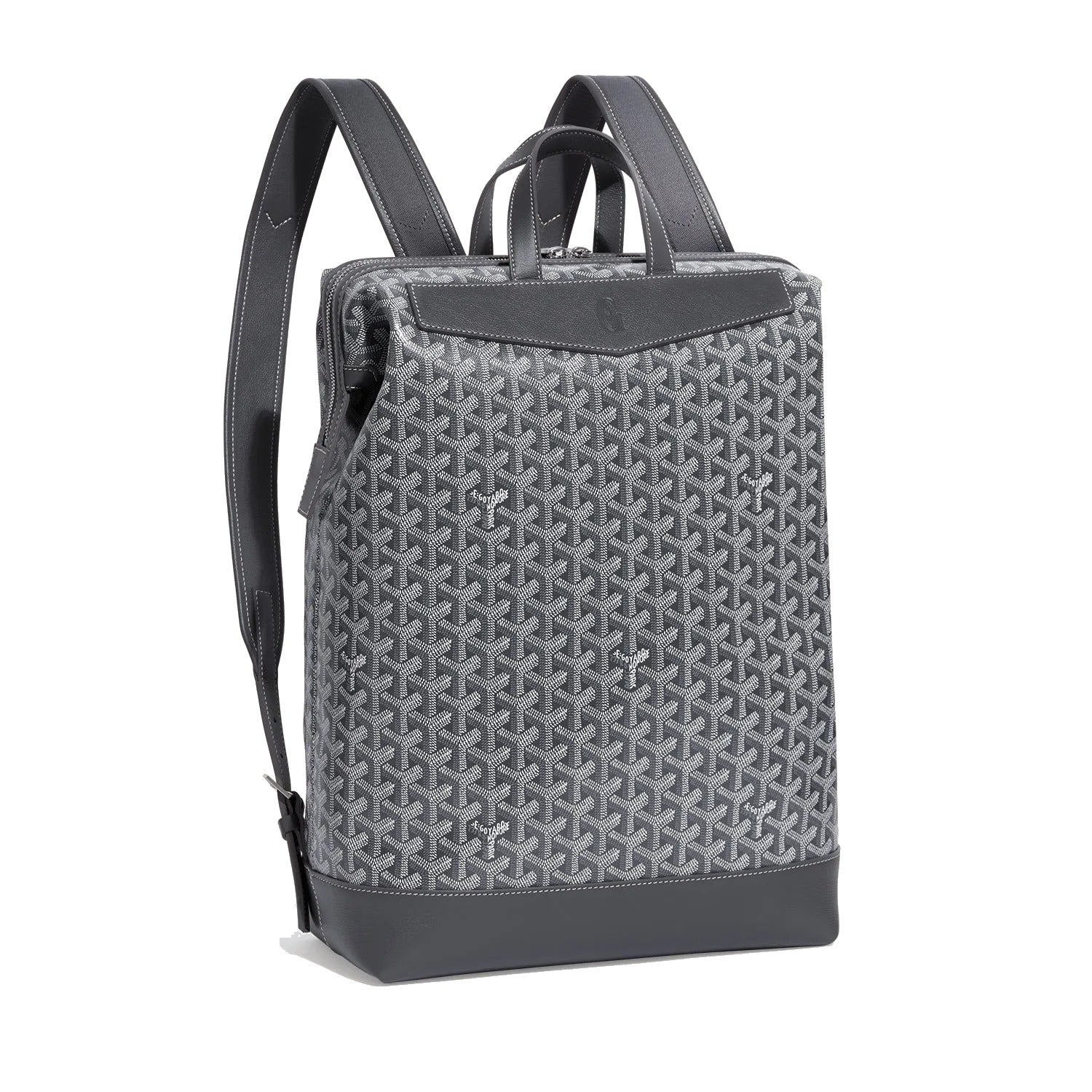 Medium Canvas Backpack - Grey