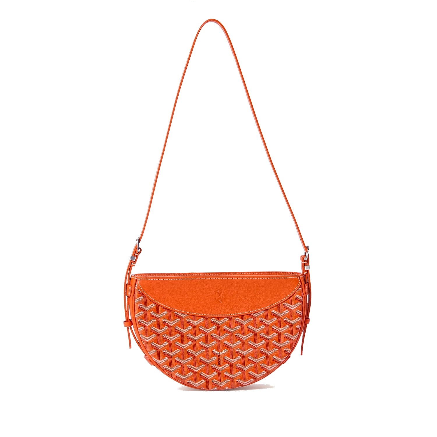 Crescent Shoulder Bag - Orange - 14