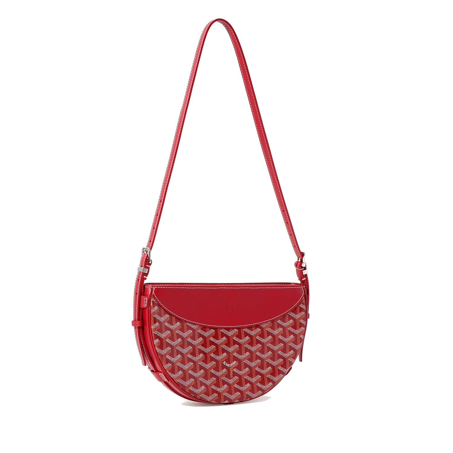 Crescent Shoulder Bag - Red