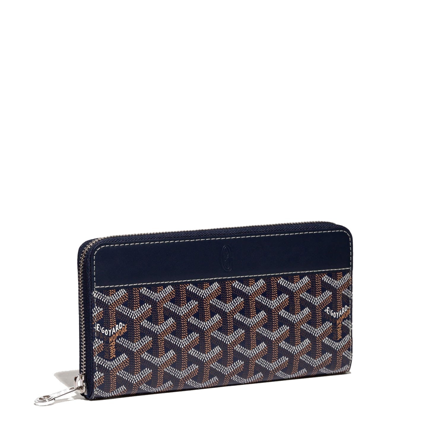 Continental Zip Wallet - Large - Navy Blue