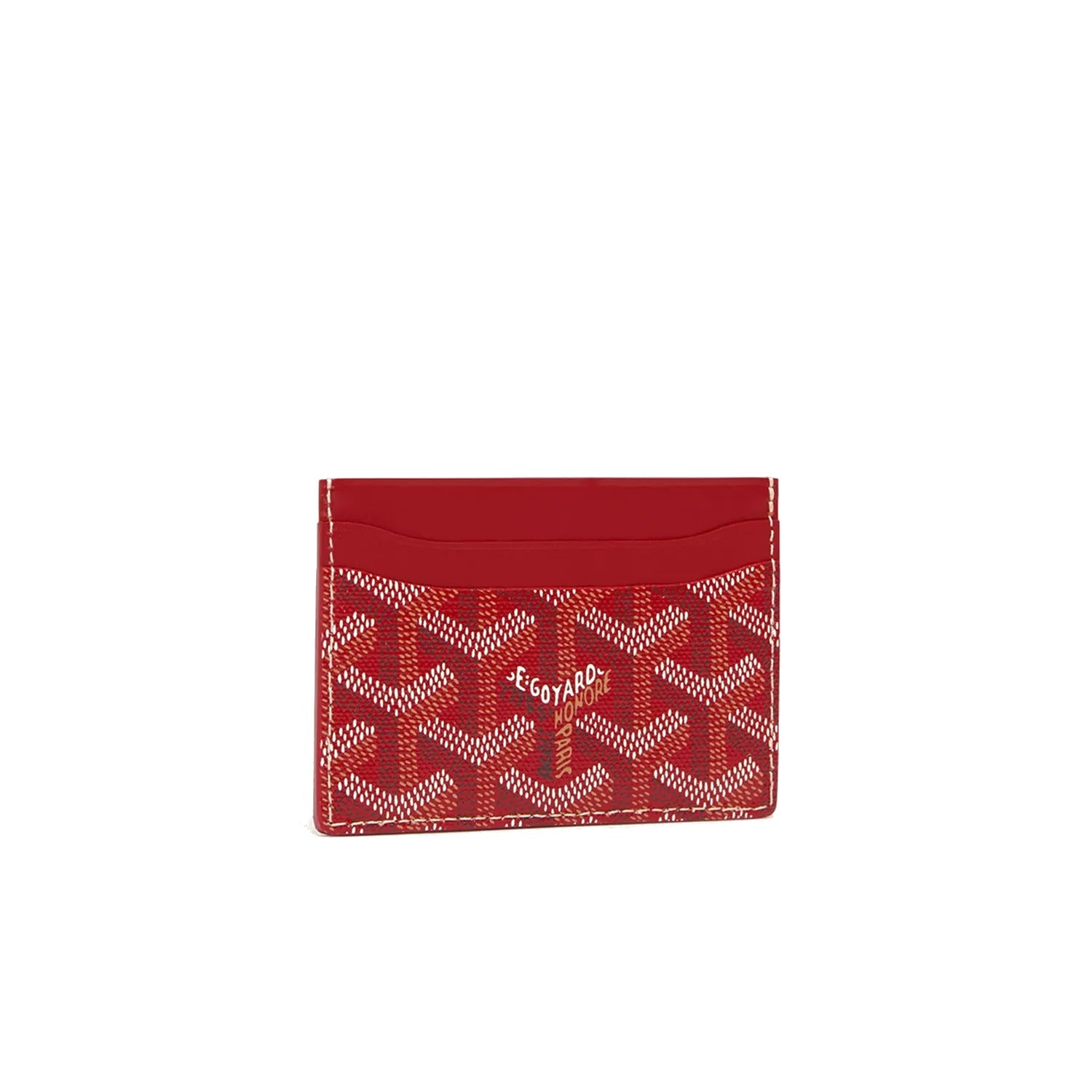 Classic Bi-Fold Card Holder - Red