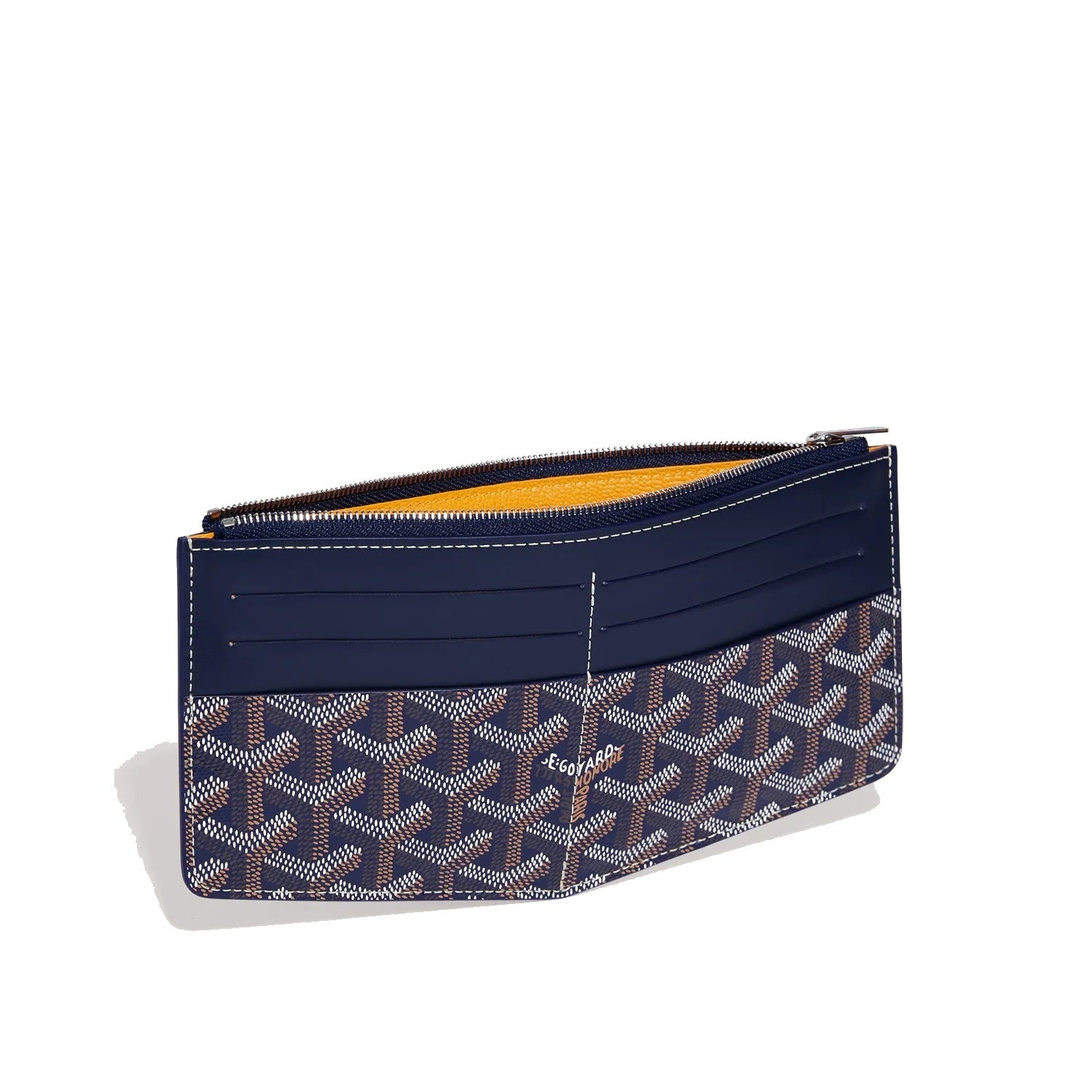 Zip-Around Wallet Insert - Navy Blue - 15