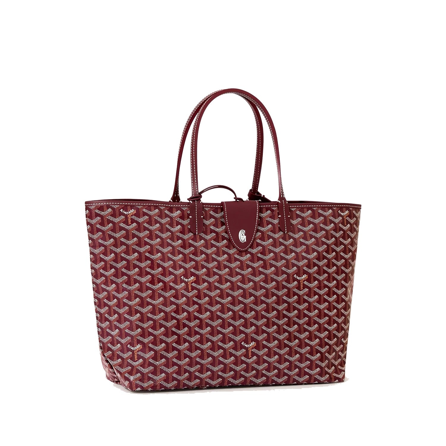 Lightweight Canvas Tote Bag - Small - Burgundy