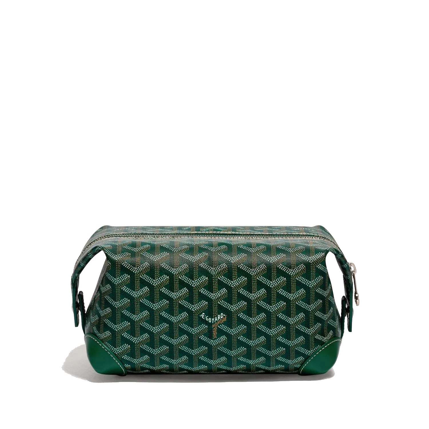 Canvas Bowling Toiletry Bag - Green - 22