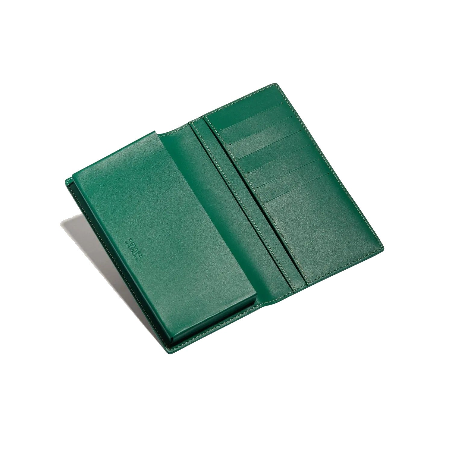 Long Snap Wallet with Card Slots - Green - 8