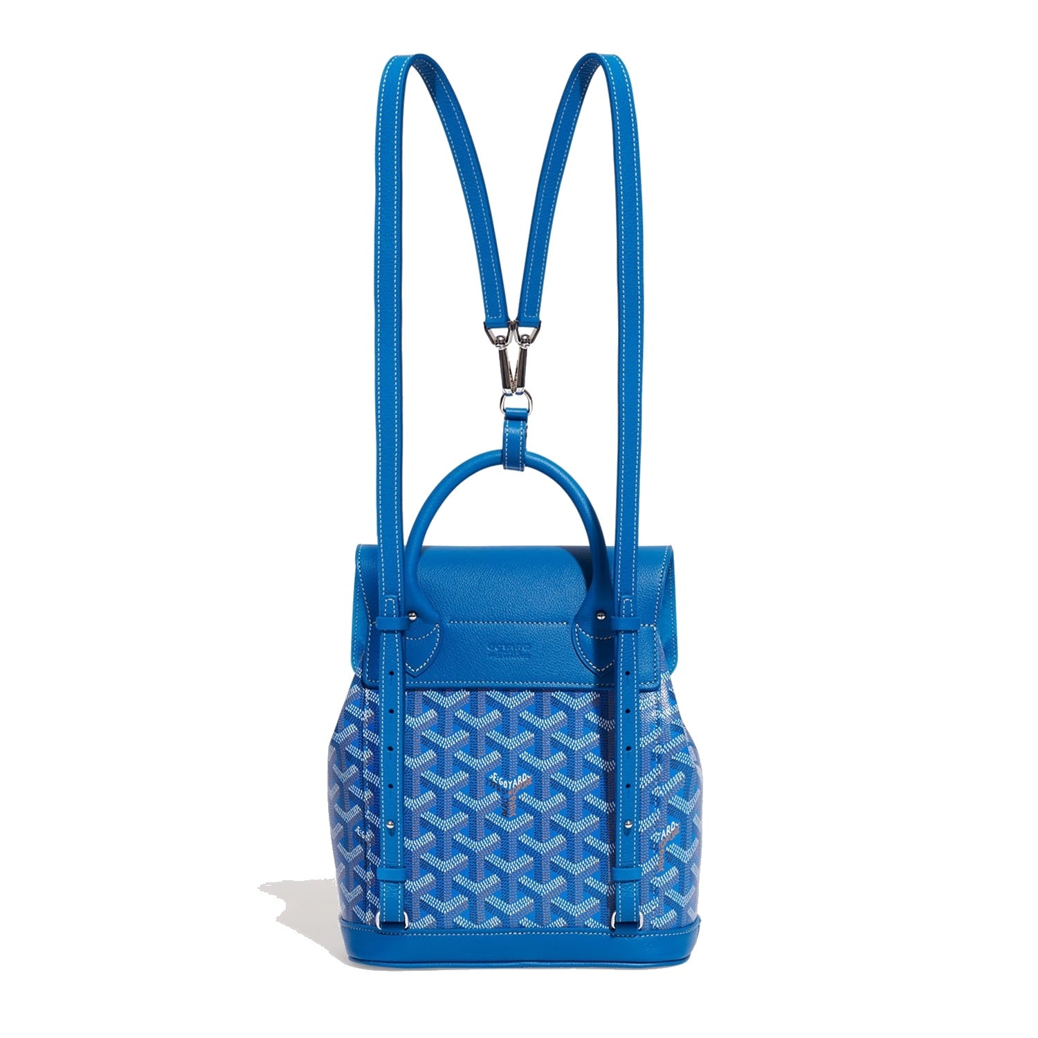 Mini Canvas Backpack - Sky Blue - 33