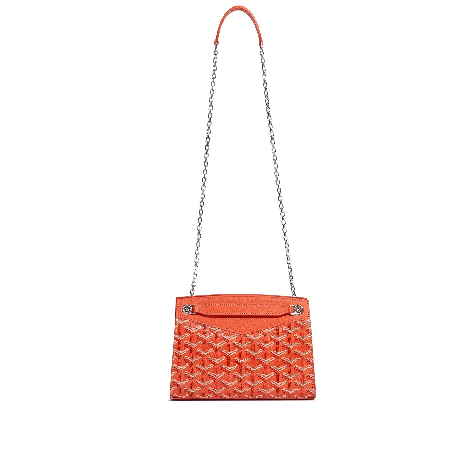 Structured Mini Bucket Bag - Orange - 18