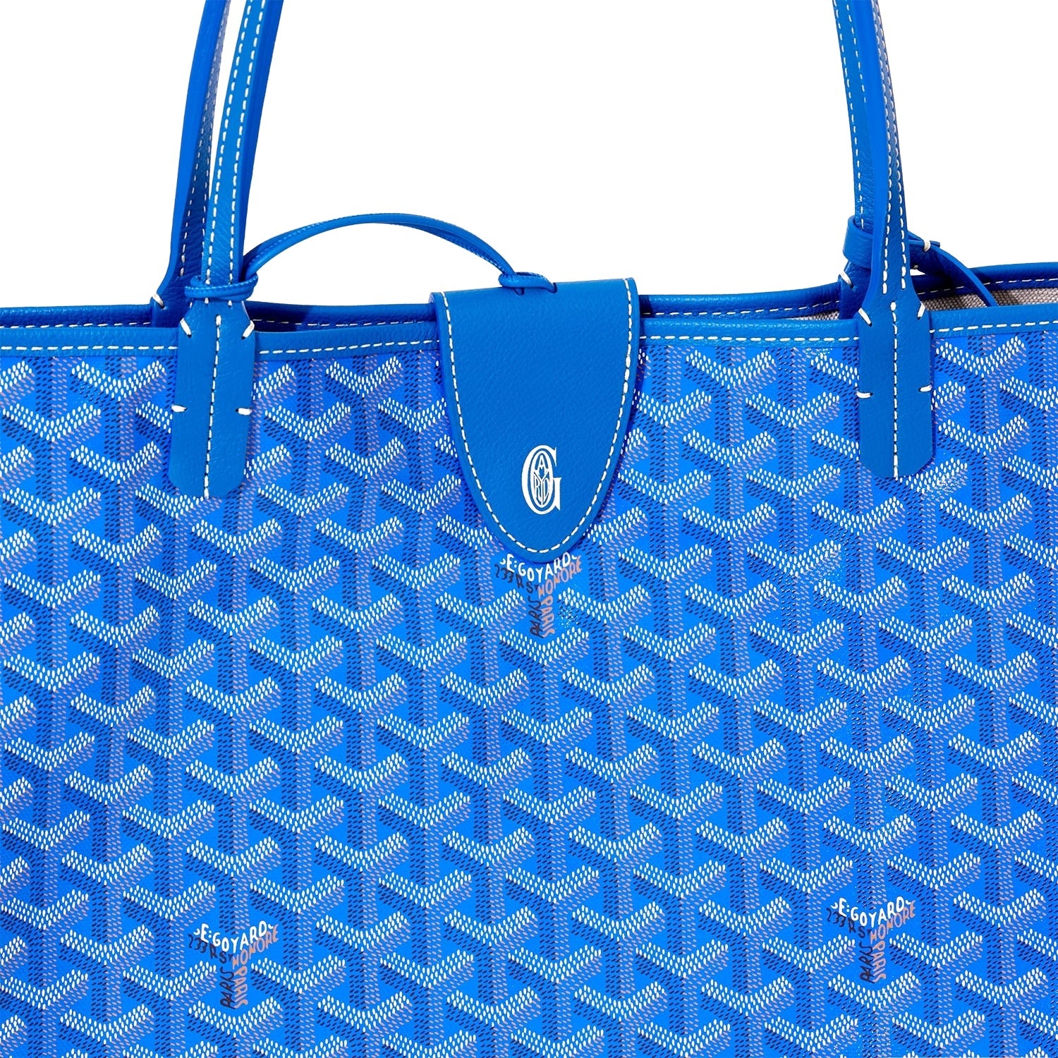 Lightweight Canvas Tote Bag - Large - Sky Blue - 40