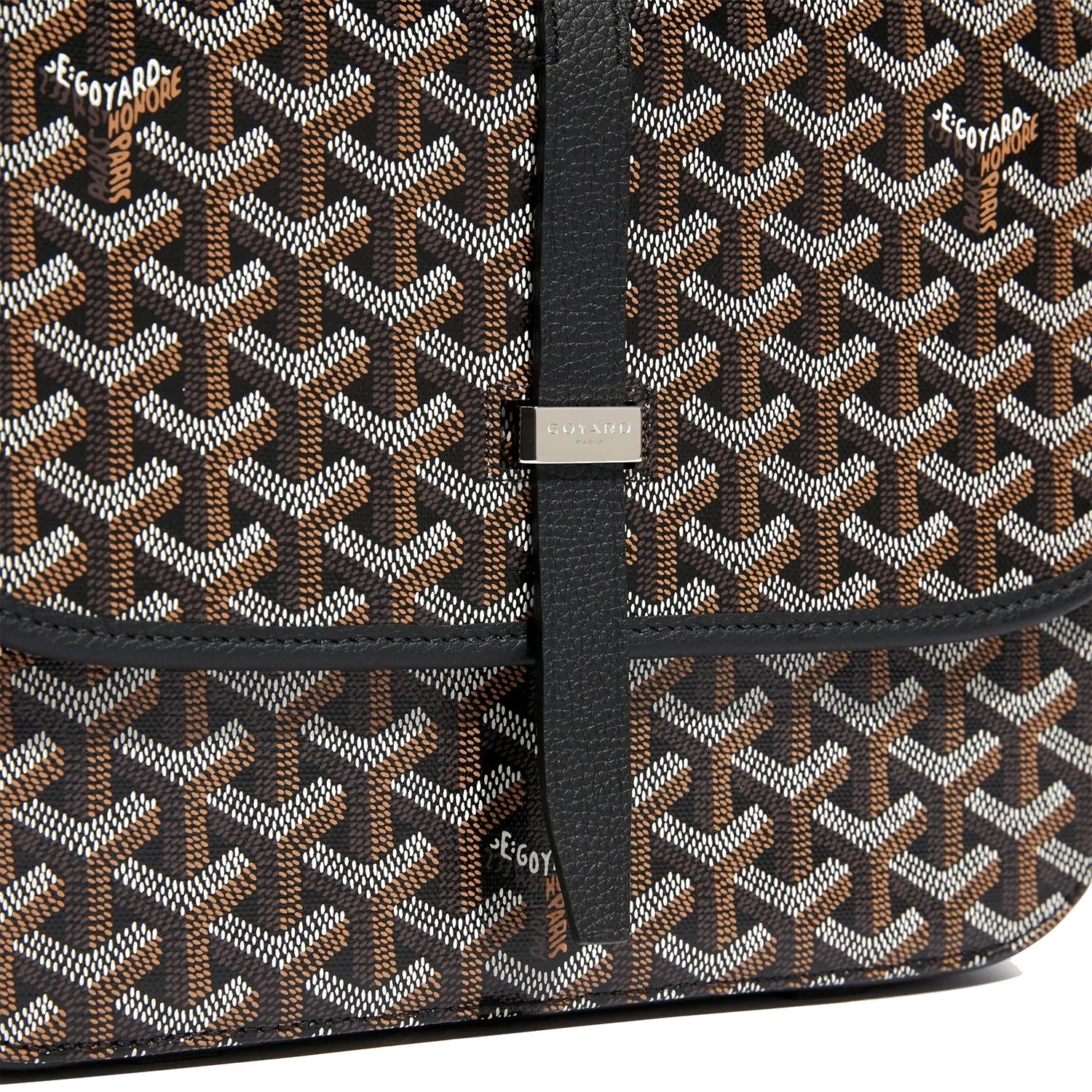 Canvas Crossbody Messenger - Medium - Black - 5
