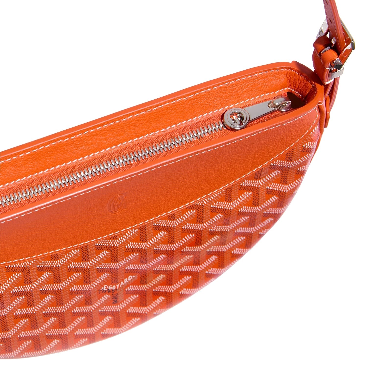 Crescent Shoulder Bag - Orange - 16