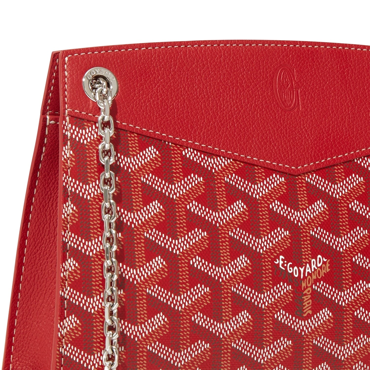 Structured Mini Bucket Bag - Red - 15