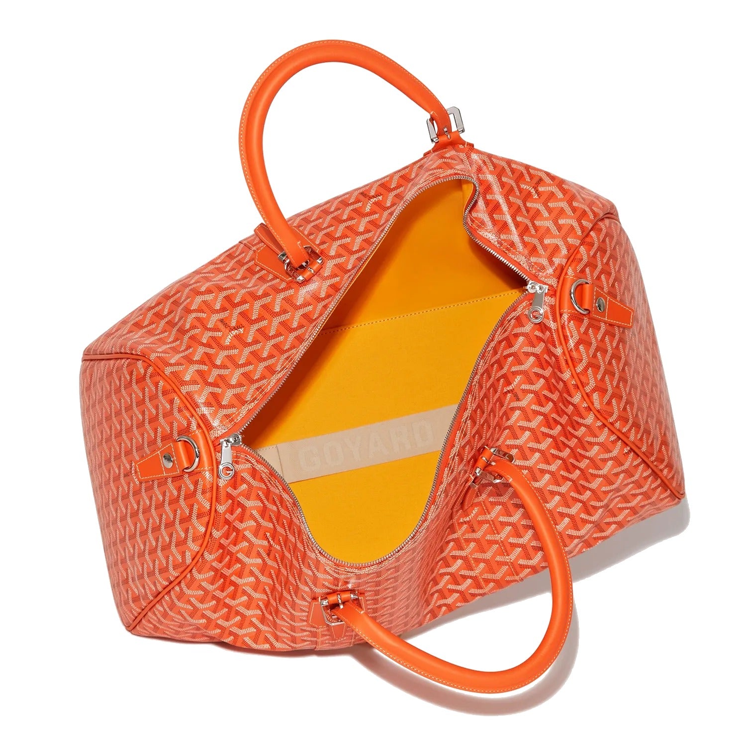 Canvas Travel Duffel - 50cm - Orange - 16