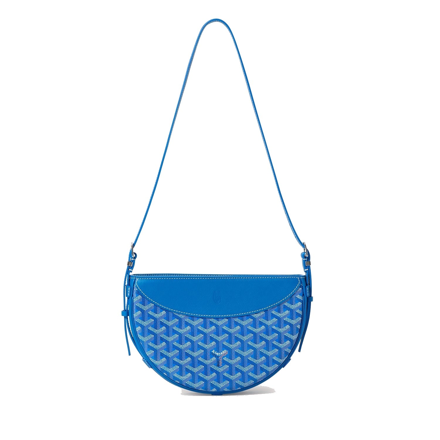 Crescent Shoulder Bag - Sky Blue - 26
