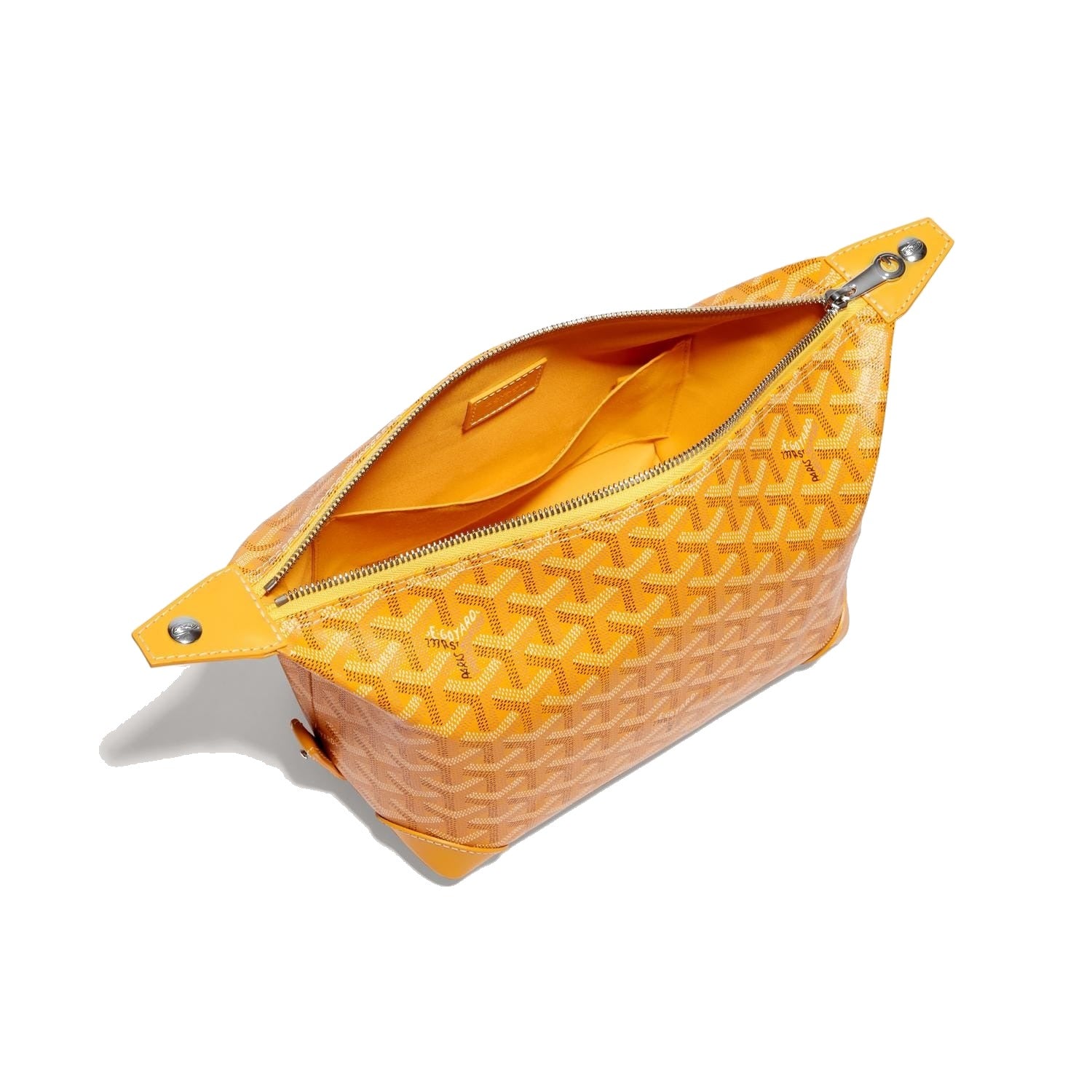 Canvas Bowling Toiletry Bag - Yellow - 19