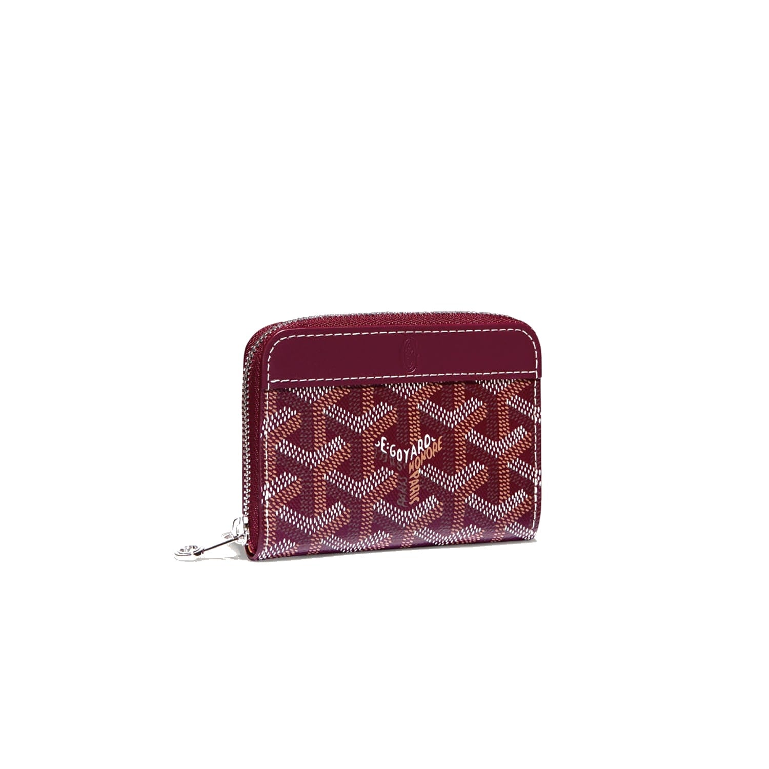 Compact Snap Coin Purse - Burgundy