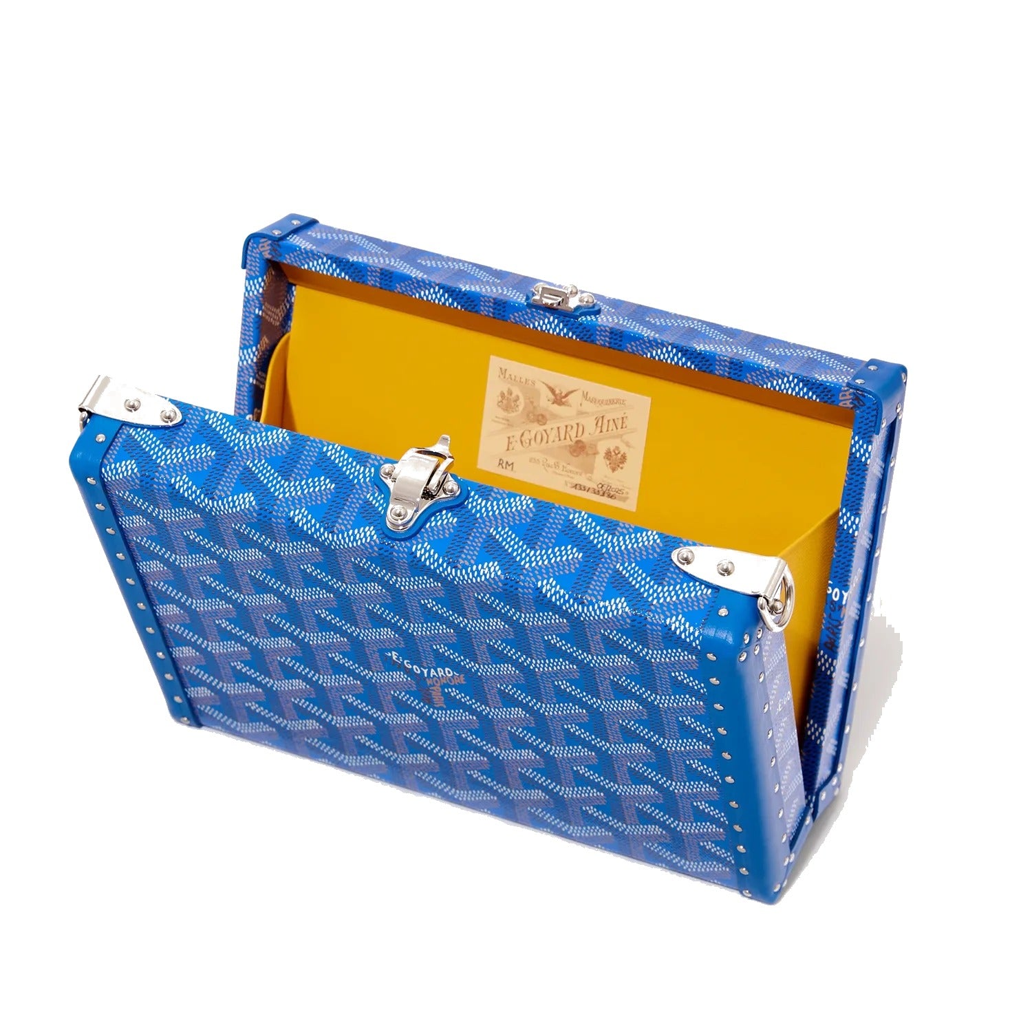 Trunk Crossbody Box Bag - Sky Blue - 28