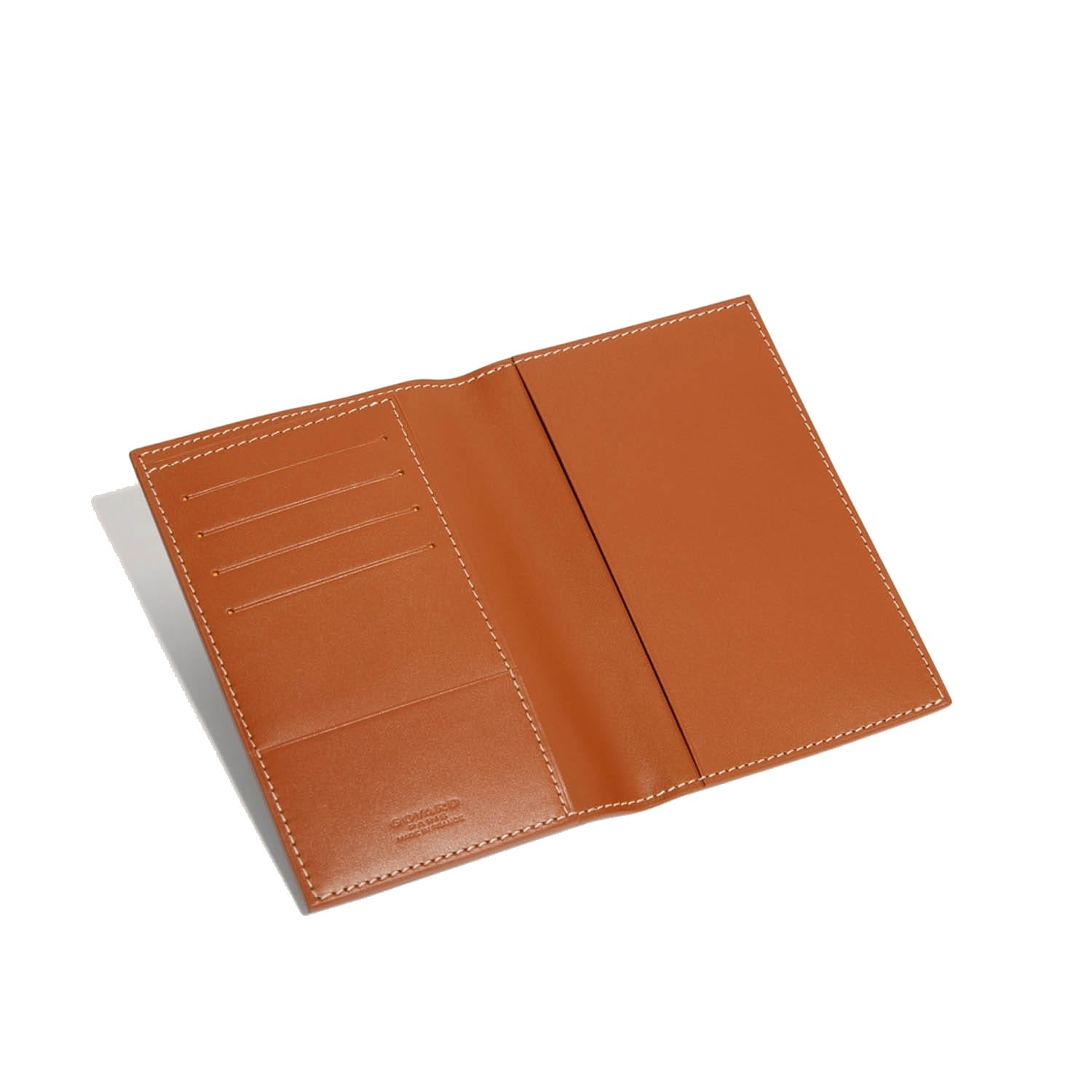 Canvas Passport Cover - Black & Tan - 5
