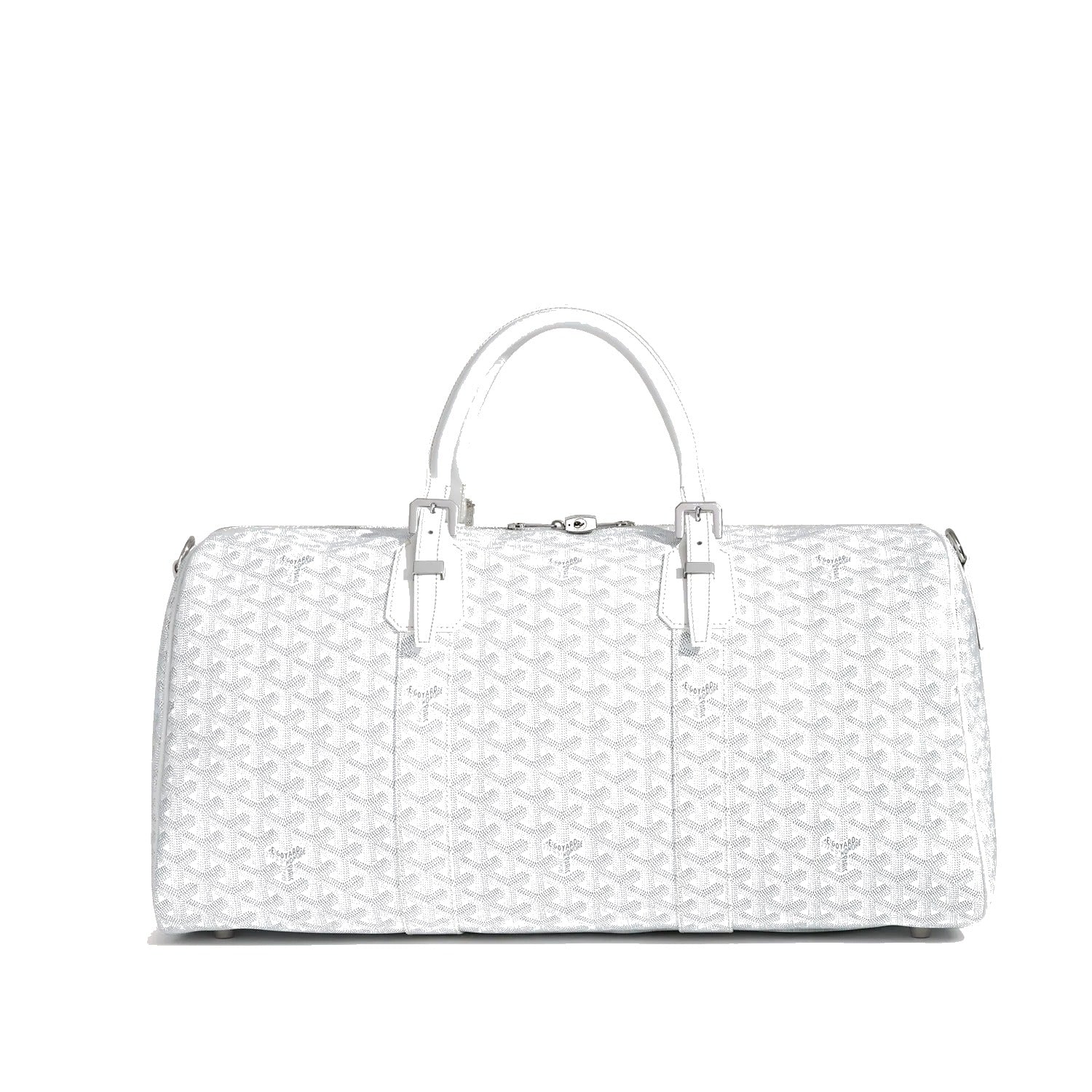 Canvas Travel Duffel - 50cm - White - 38