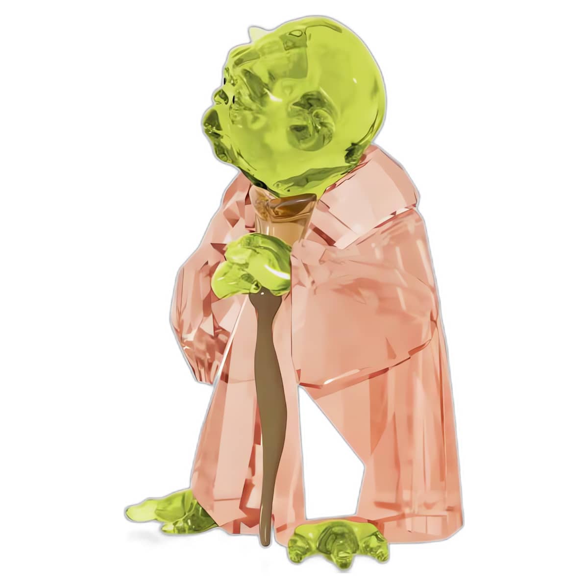 Star Wars - Master Yoda - Swarovski Crystal Figurine - view 2
