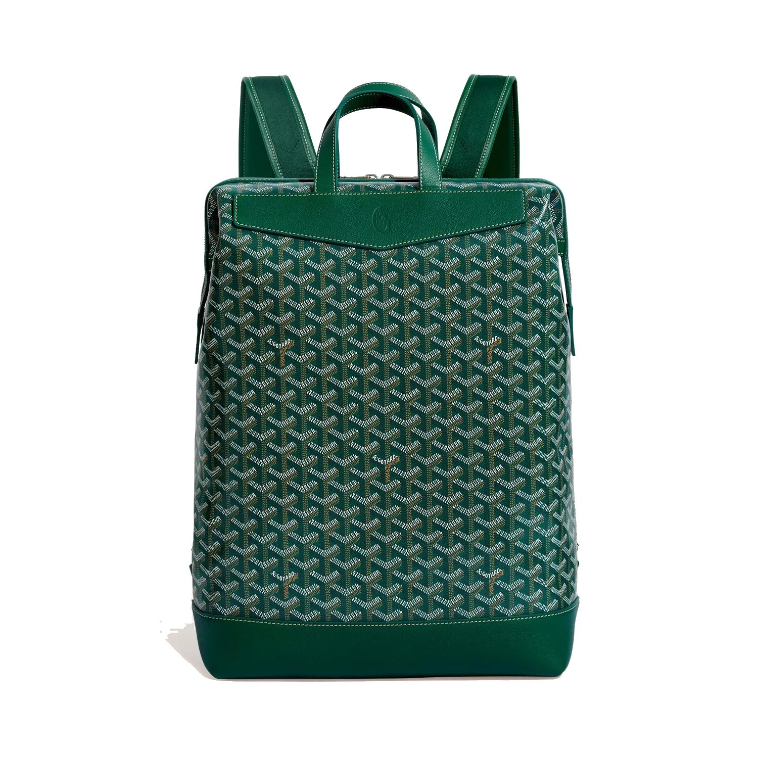 Medium Canvas Backpack - Green - 14