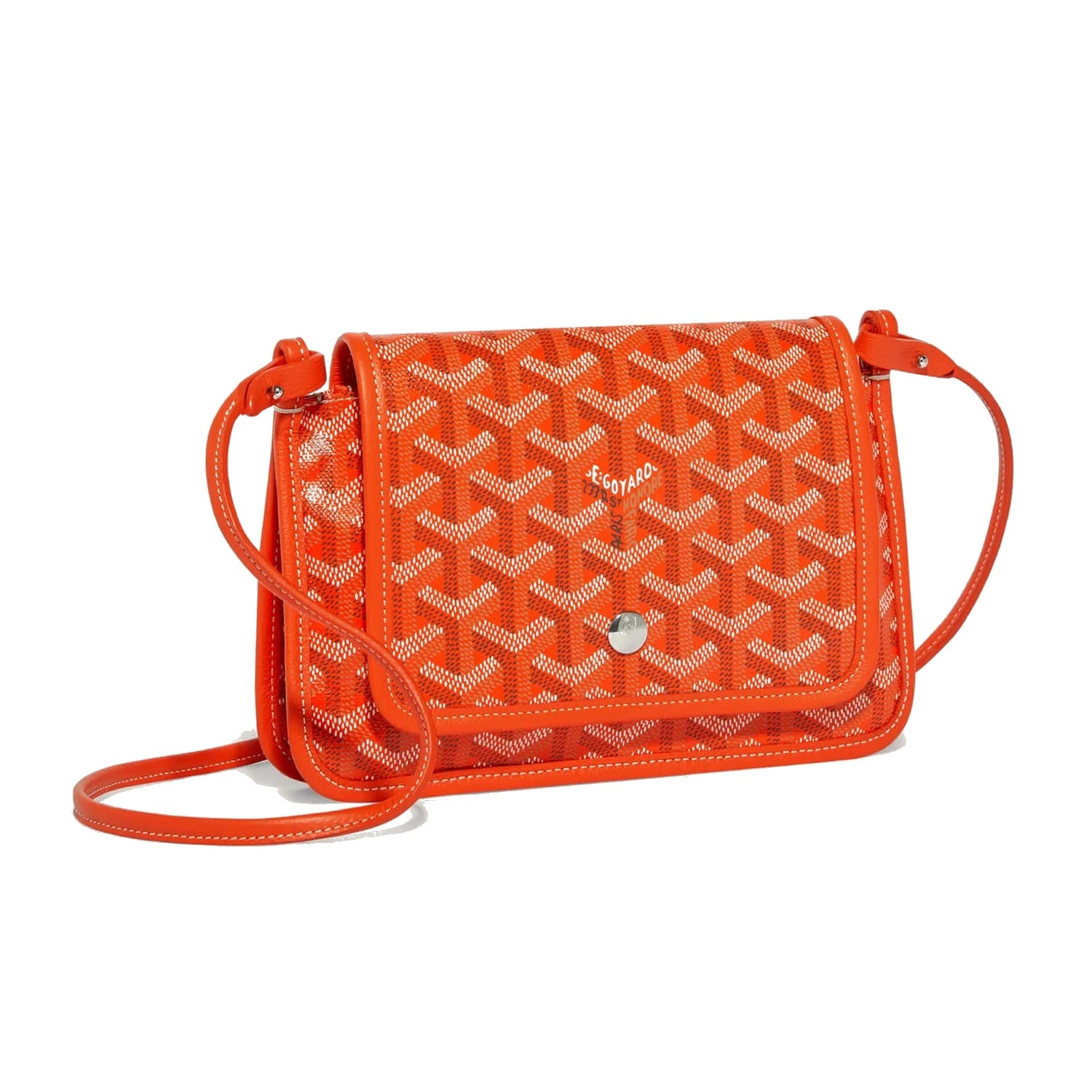 Crossbody Pouch Wallet - Orange