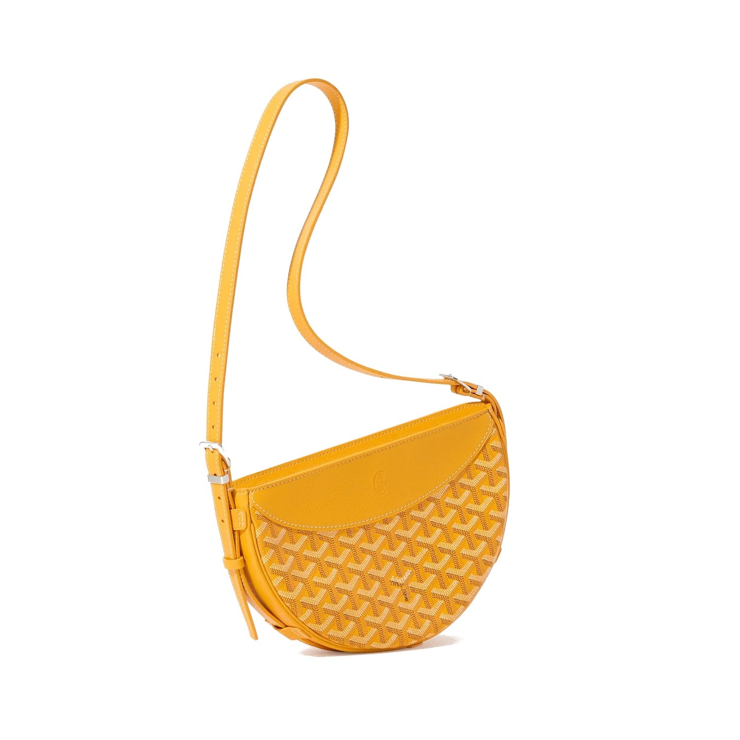 Crescent Shoulder Bag - Yellow - 19