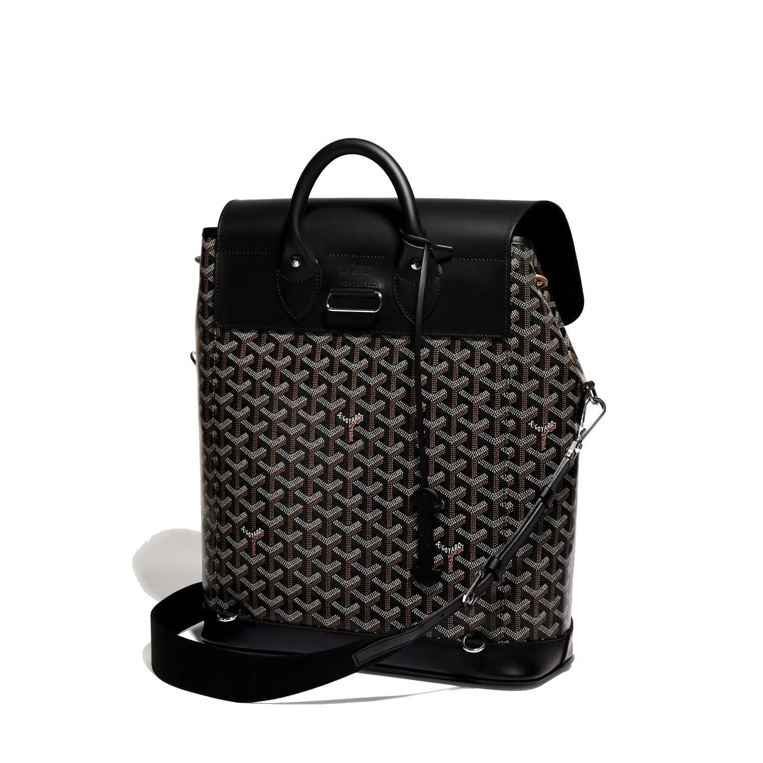 Medium Canvas Backpack - Black - 3