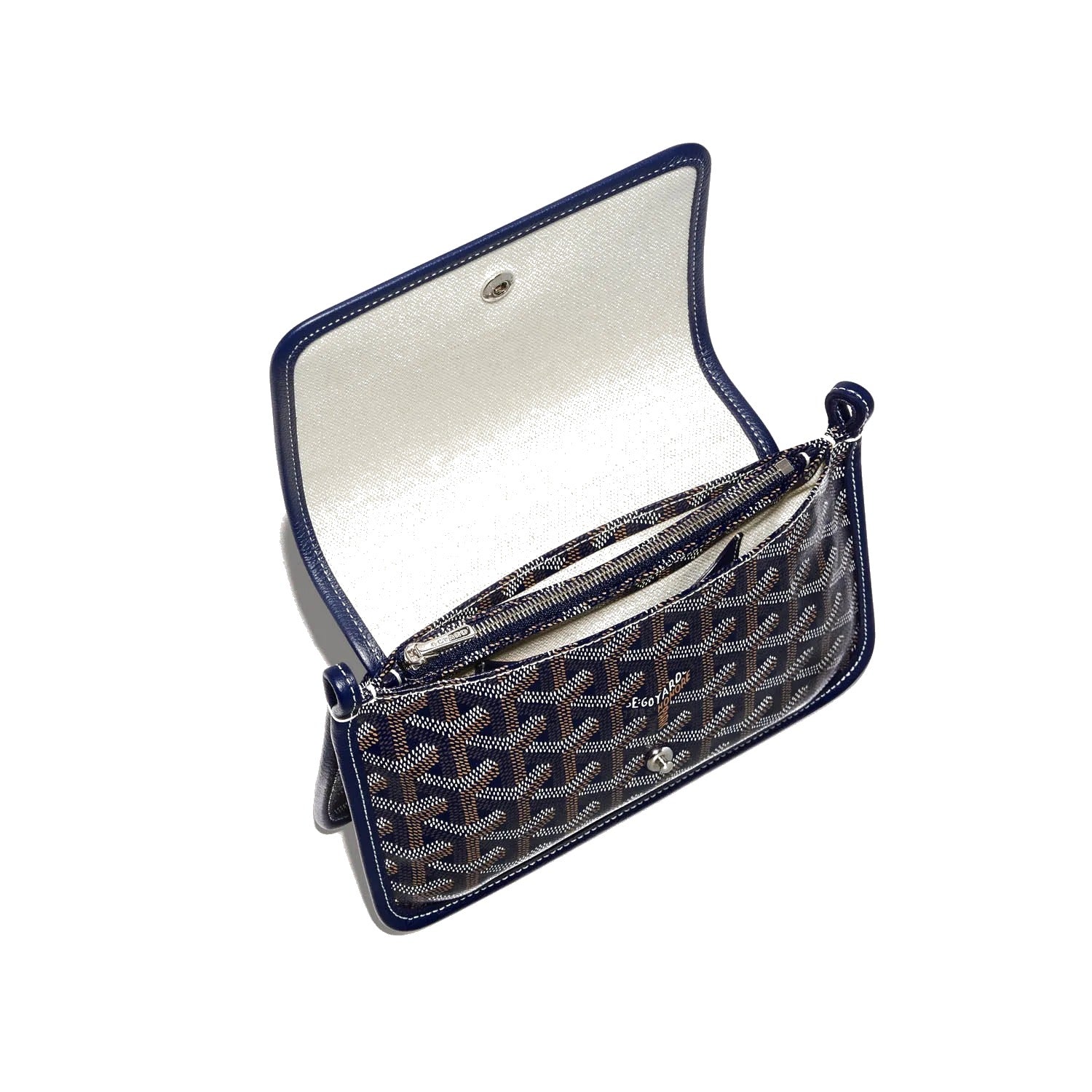 Crossbody Pouch Wallet - Navy Blue - 32
