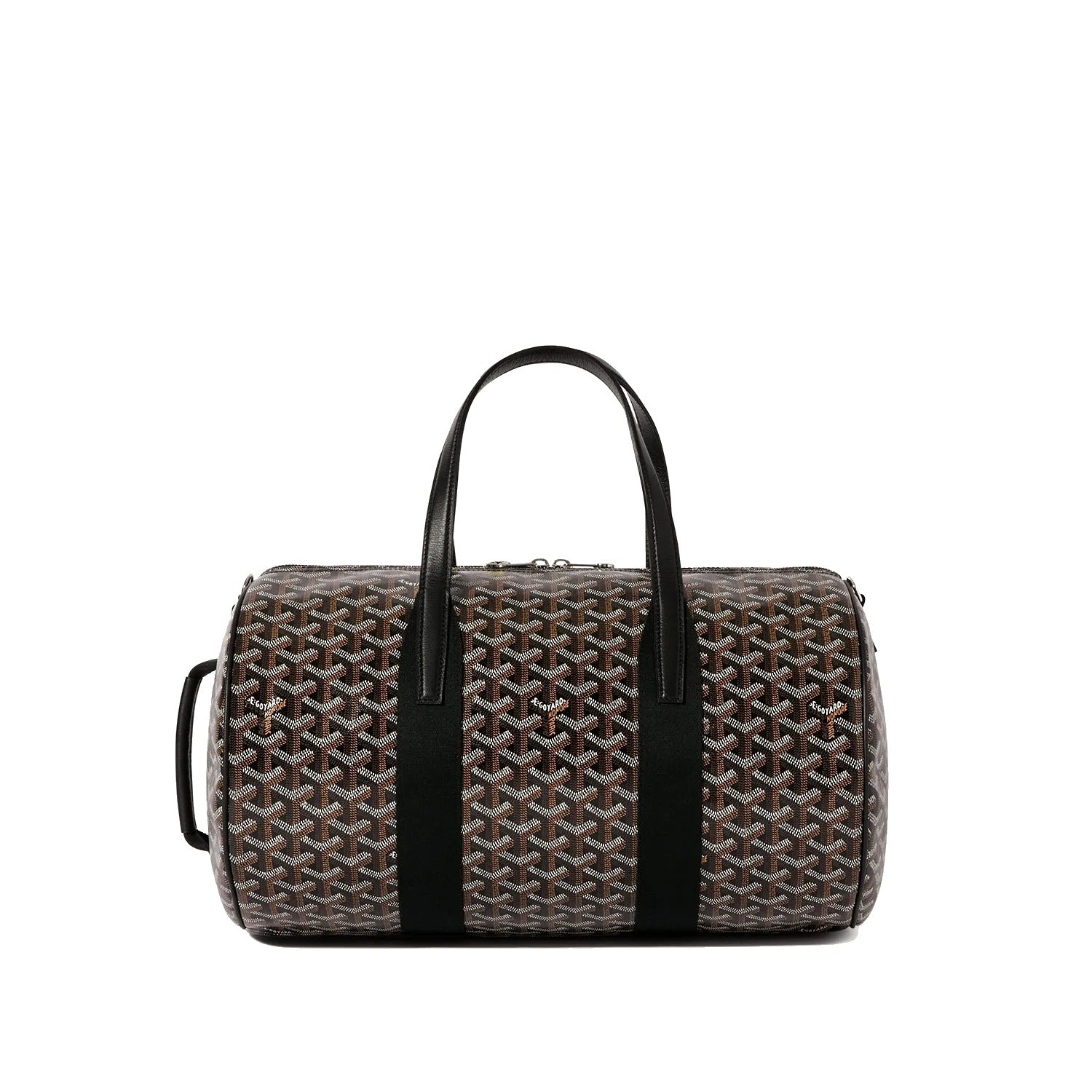 Canvas Sports Duffel Bag - Black - 2
