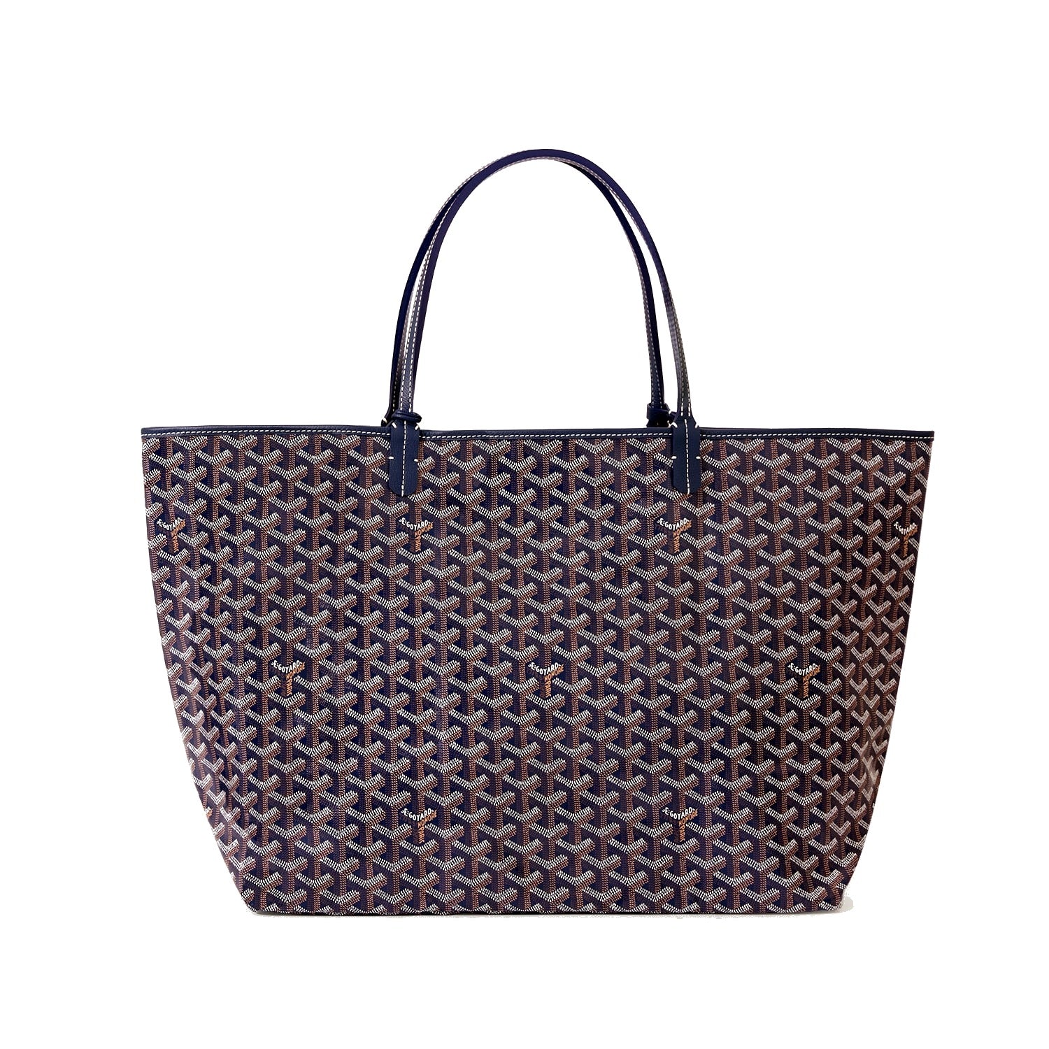 Lightweight Canvas Tote Bag - Large - Navy Blue - 44