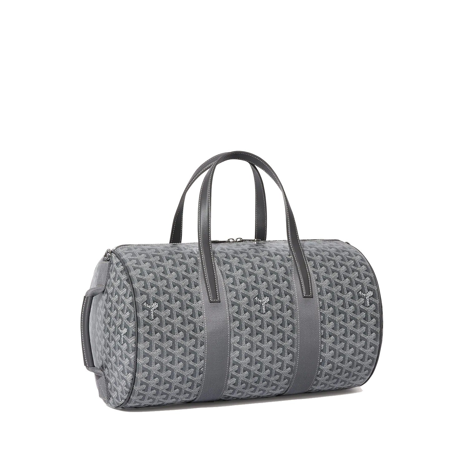 Canvas Sports Duffel Bag - Grey