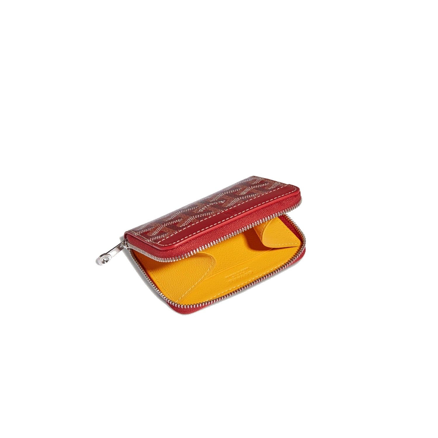 Compact Snap Coin Purse - Red - 8