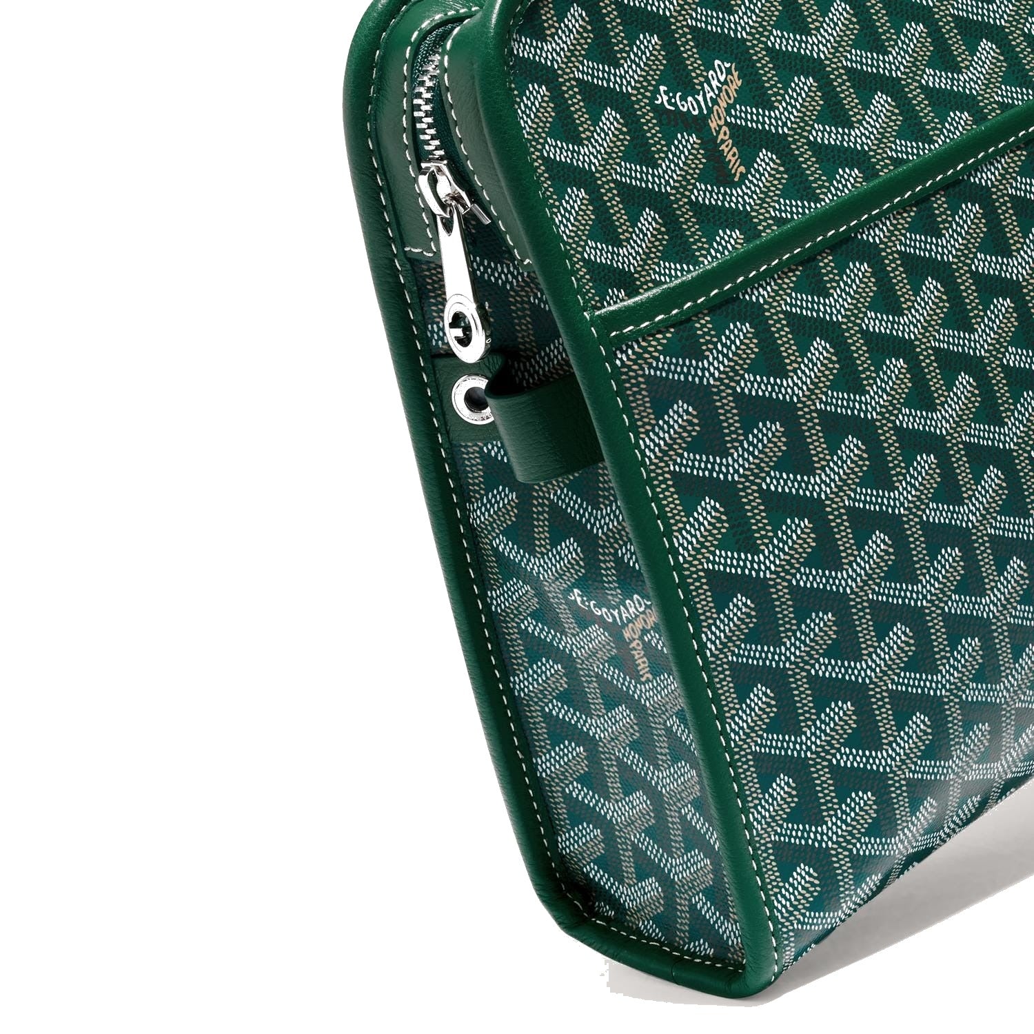 Canvas Toiletry Bag - Large - Green - 24