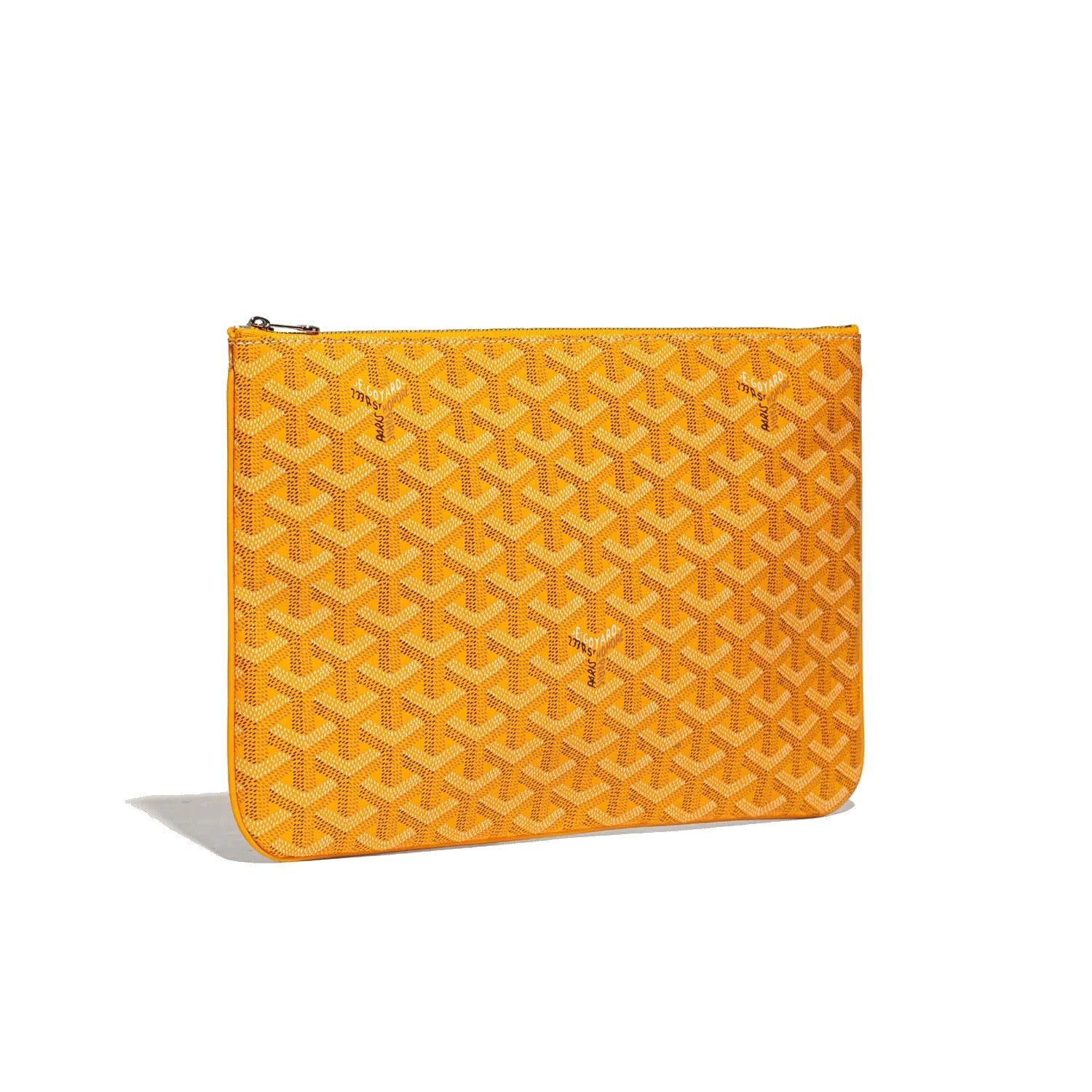 Flat Document Pouch - Medium - Yellow