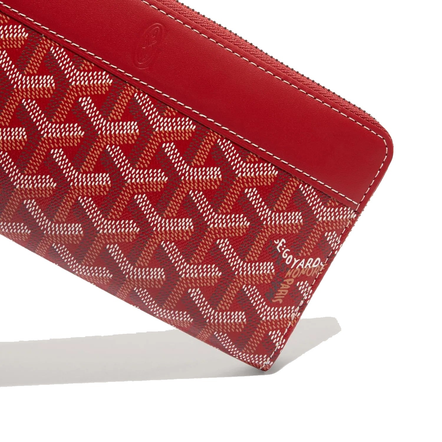 Continental Zip Wallet - Large - Red - 9