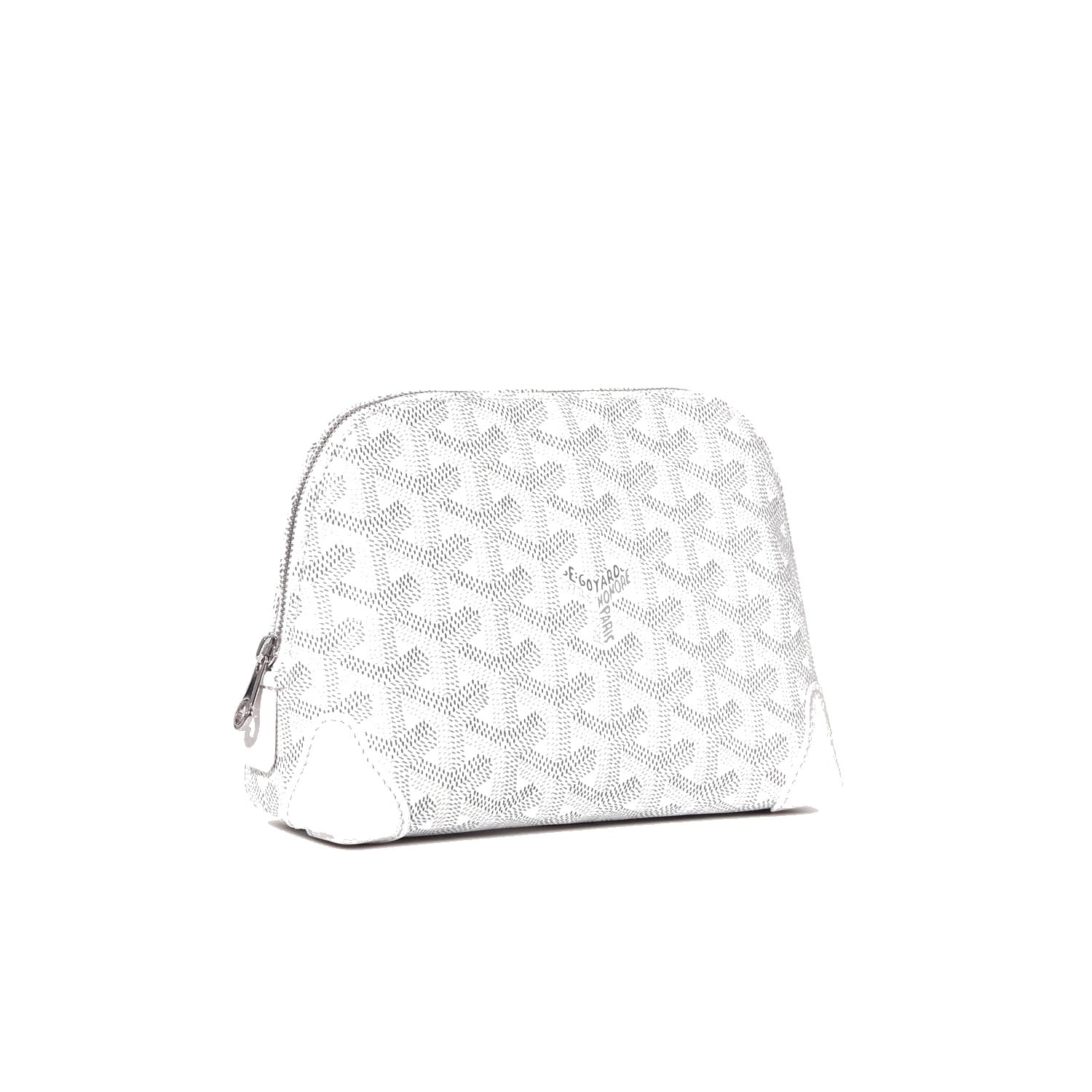 Canvas Cosmetic Pouch - White