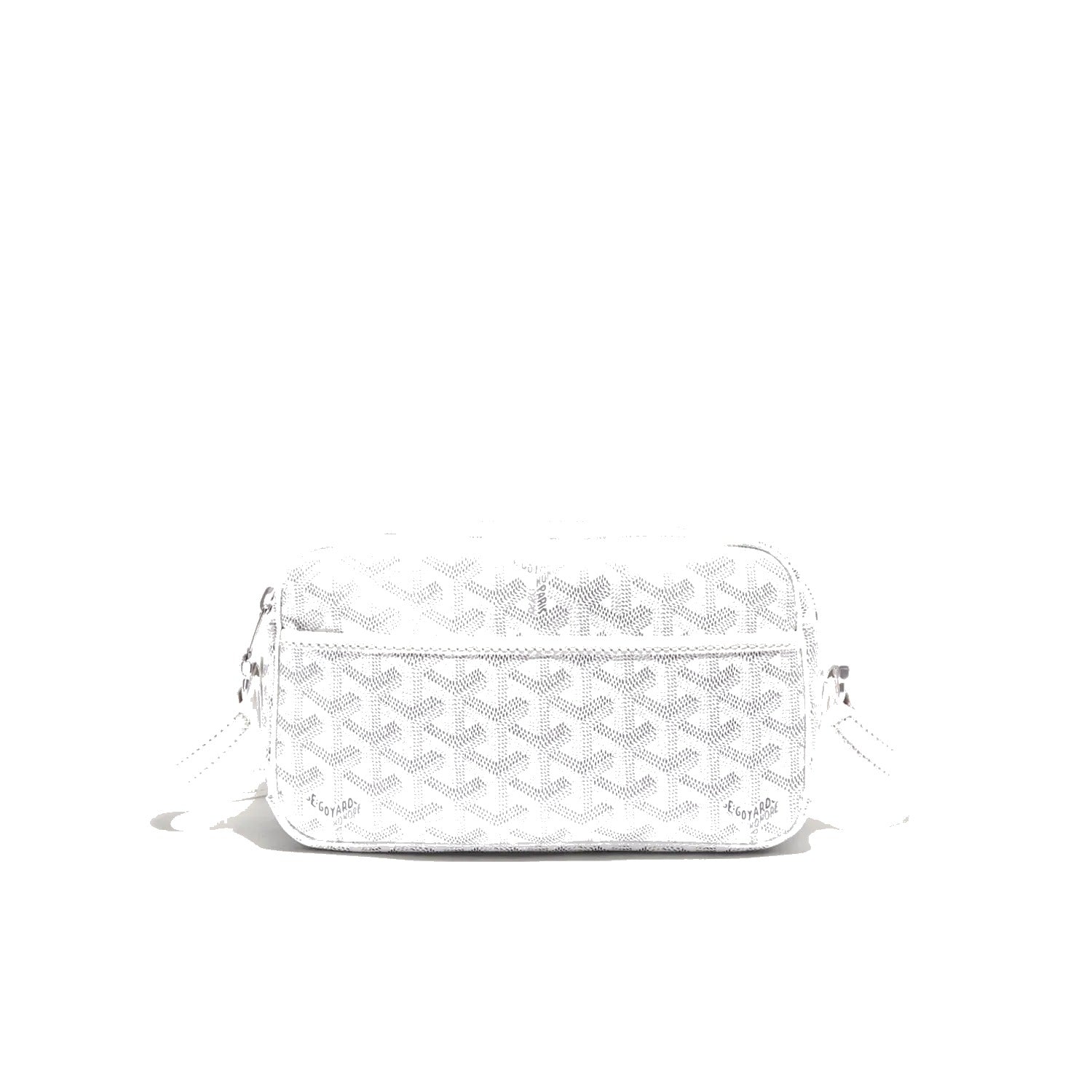 Compact Crossbody Flap Bag - White - 38