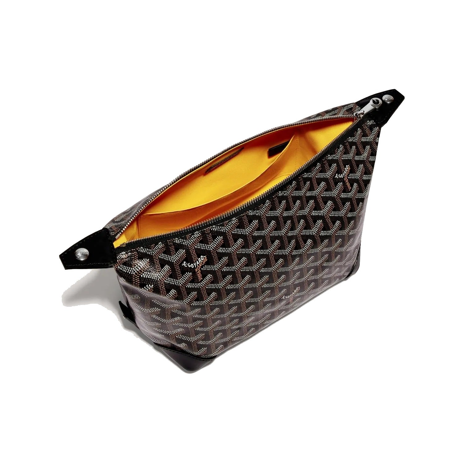 Canvas Bowling Toiletry Bag - Black - 3