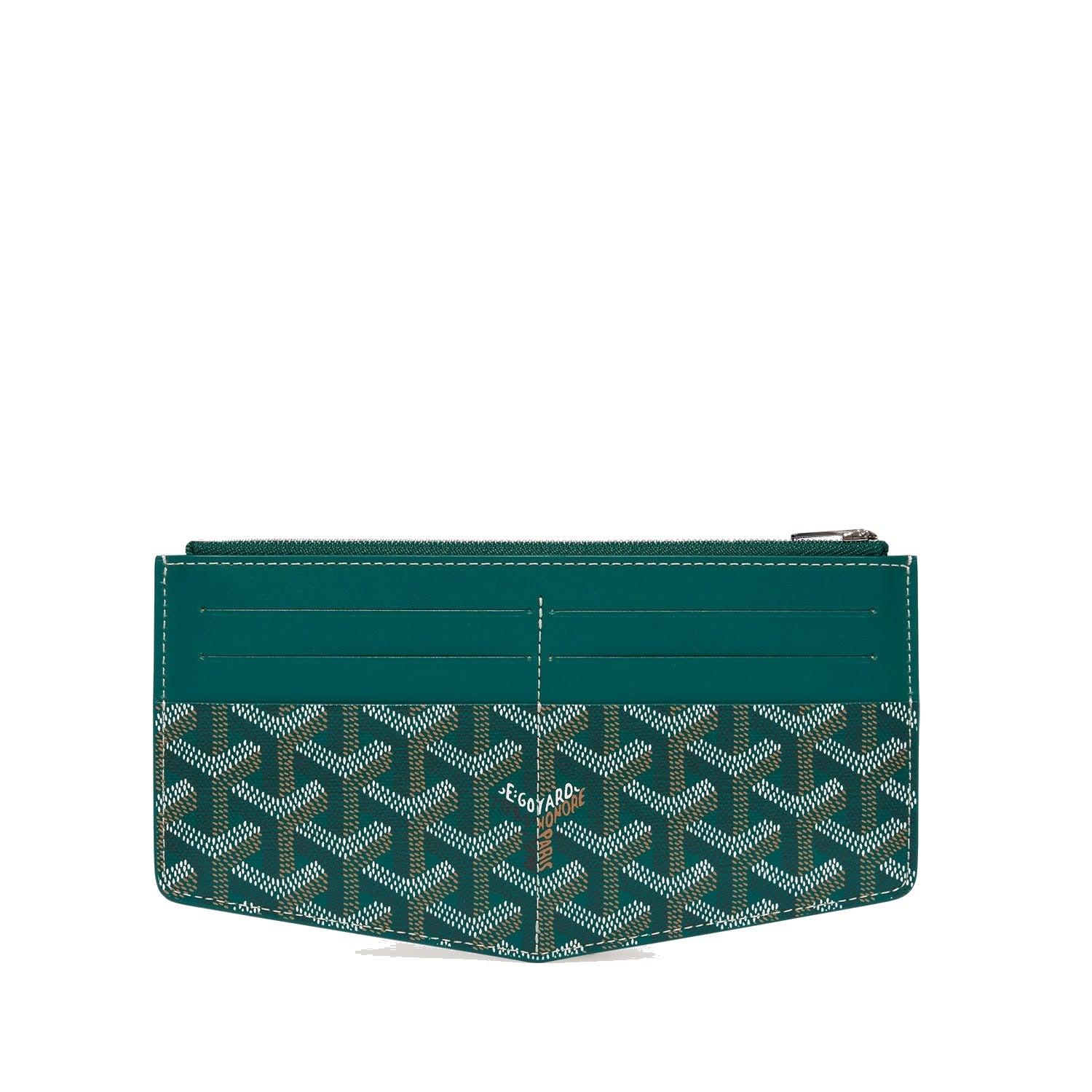 Zip-Around Wallet Insert - Green - 10